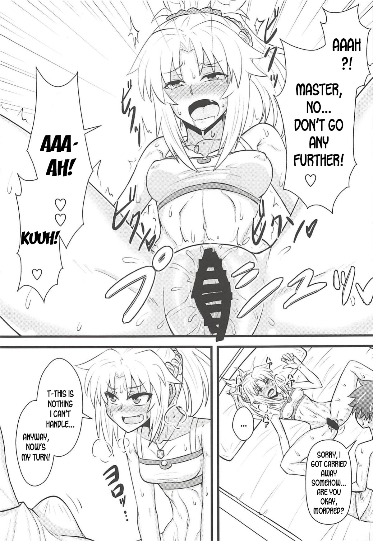 (COMIC1☆13) [Shonnaka-dou (Mitsurugi Tsurugi)] Daisuki Mor-san ~Master to Hajimete Hen~ (Fate/Grand Order) [desudesu]