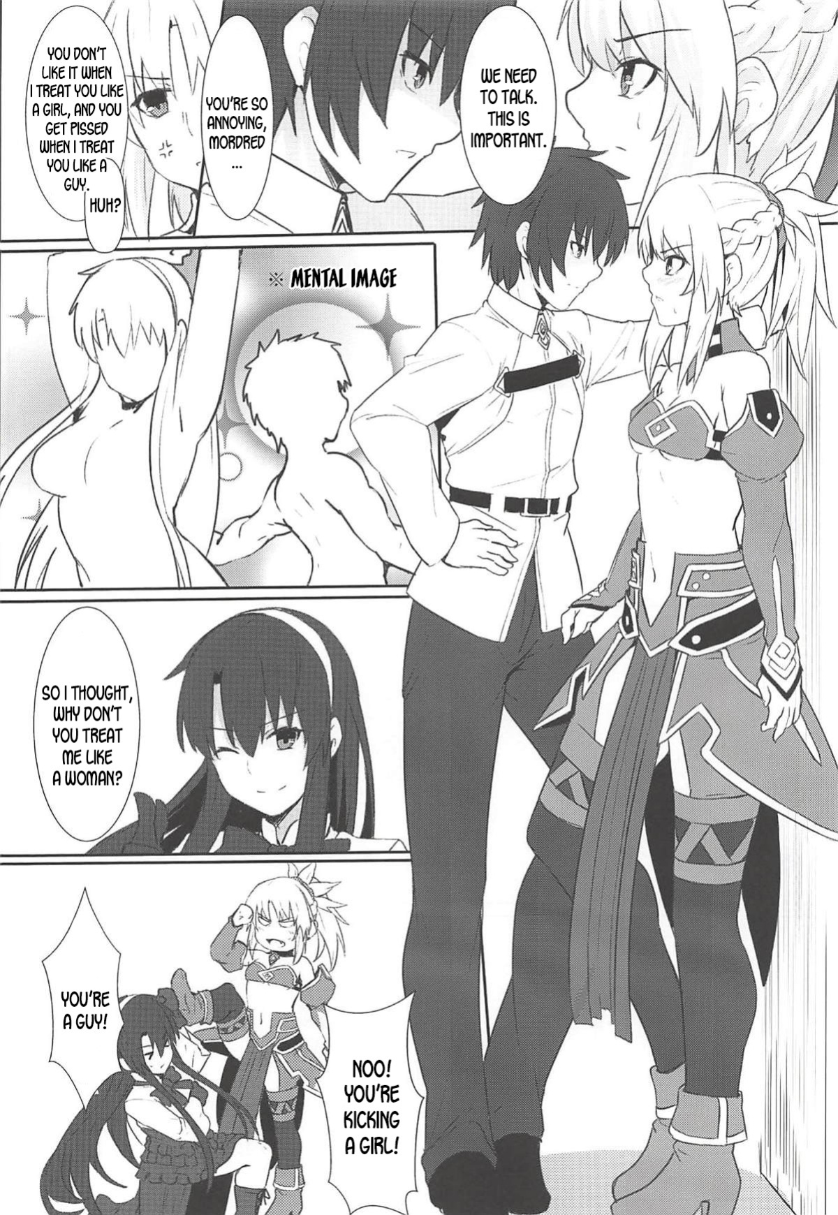 (COMIC1☆13) [Shonnaka-dou (Mitsurugi Tsurugi)] Daisuki Mor-san ~Master to Hajimete Hen~ (Fate/Grand Order) [desudesu]