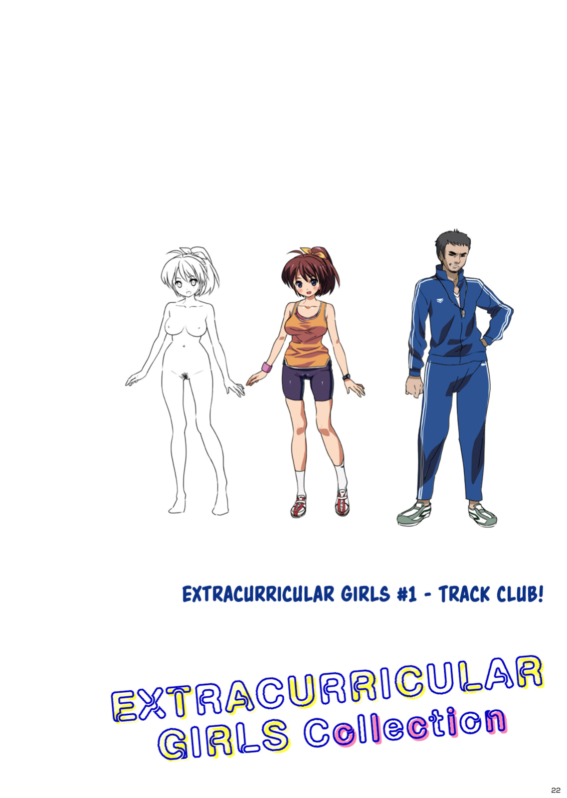 [Hamashima Saketen (Hamashima Shigeo)] Bukatsukko Collection | Extracurricular Girls Collection [head empty]