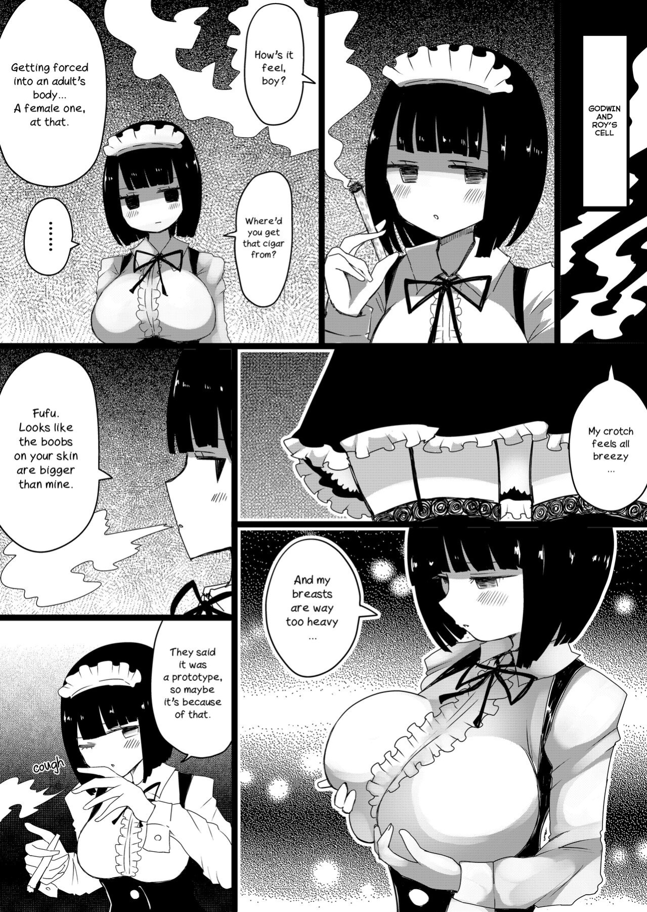 [Murasaki Nyanko Bar (Vae)] Maid no Kawa Prototype | A Maid's Skin Prototype [Marune]