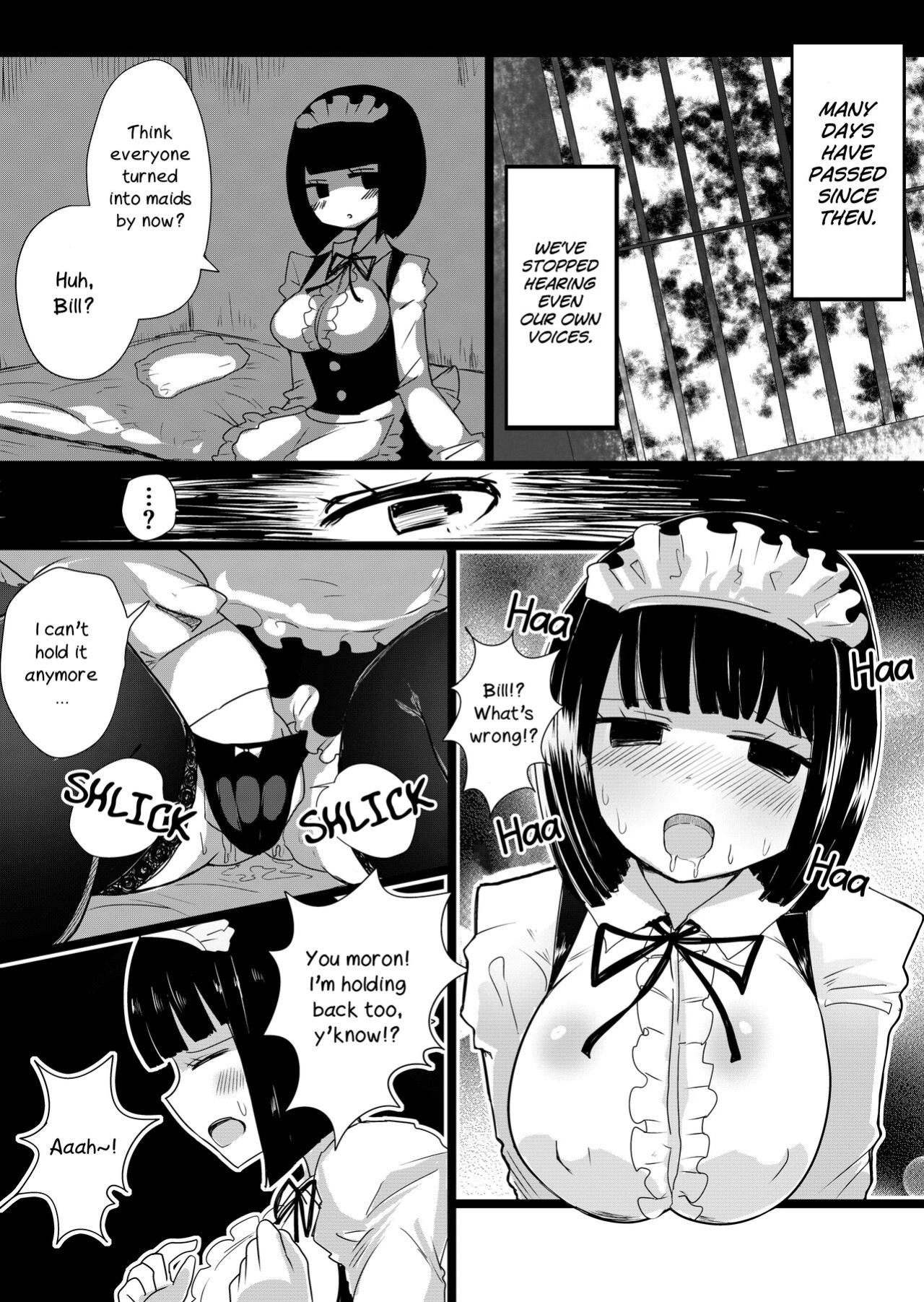 [Murasaki Nyanko Bar (Vae)] Maid no Kawa Prototype | A Maid's Skin Prototype [Marune]