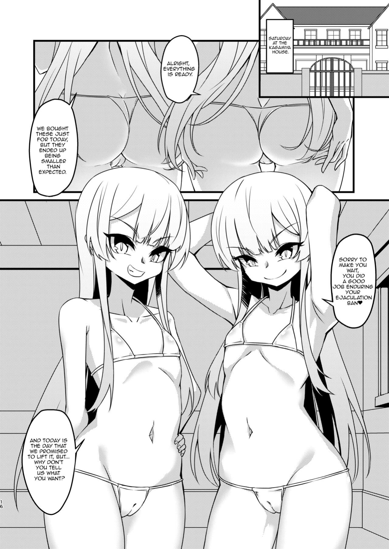 [Mikaguuland (Mikagura)] Futanari in kya Musume ga Do-S Futago Shimai ni Omocha ni Sareru Hanashi [Lewd Rider Ero]