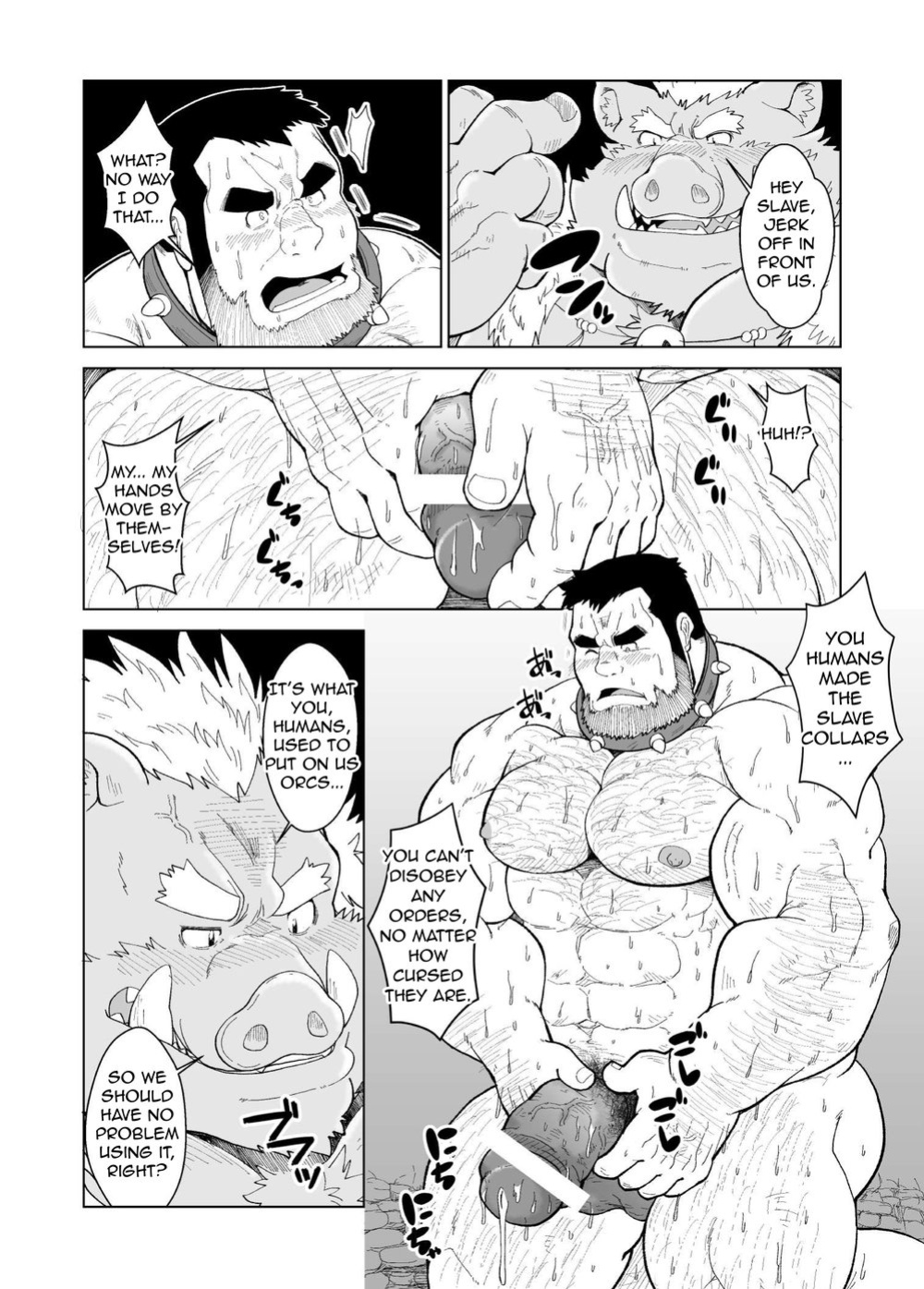[Bear Tail (Chobikuma)] Buta Dorei Sono Ichi no Ni | Pig Slave Alternative [Gachidebu]