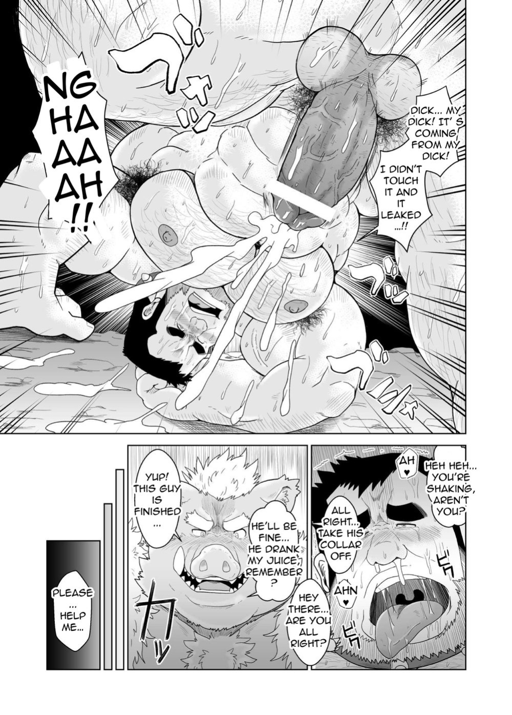[Bear Tail (Chobikuma)] Buta Dorei Sono Ichi no Ni | Pig Slave Alternative [Gachidebu]