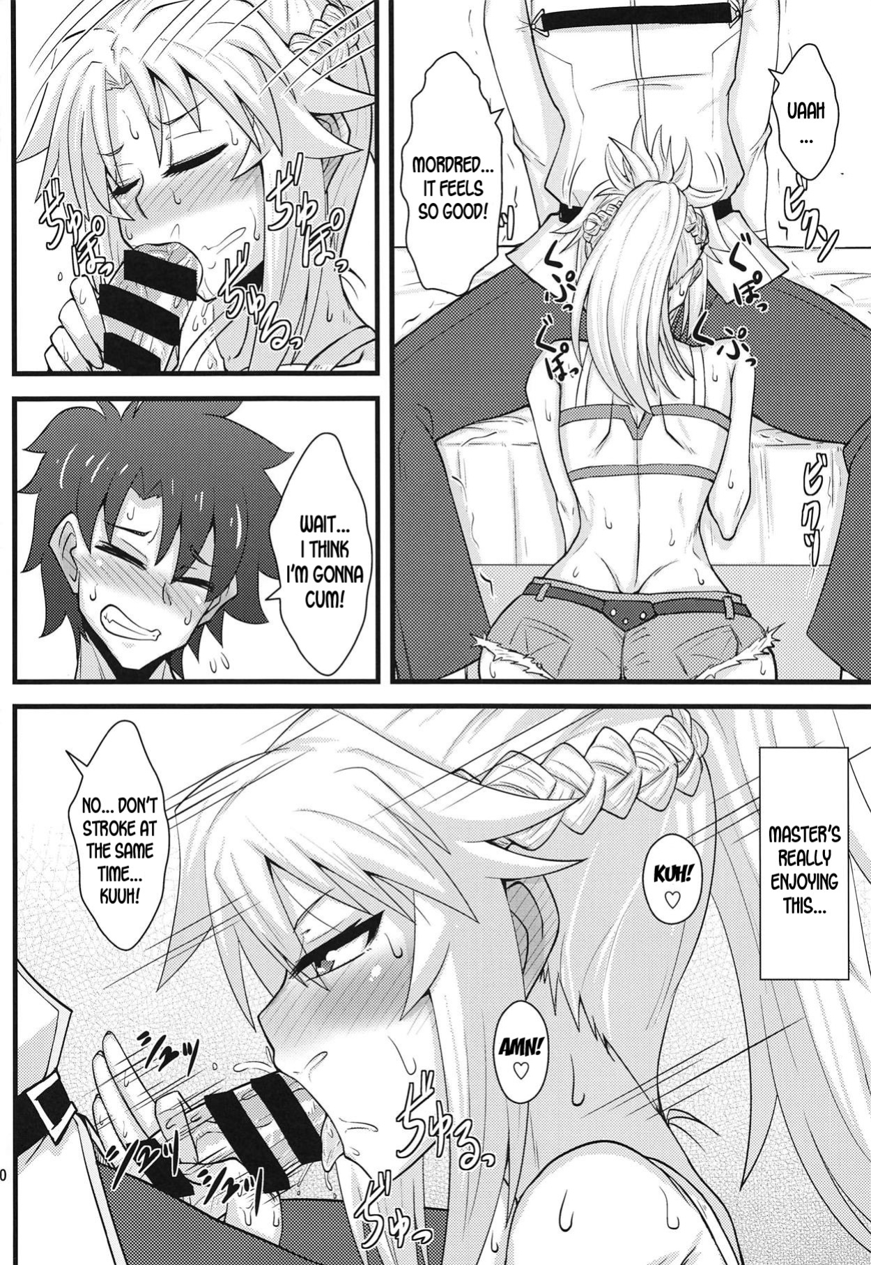 (COMIC1☆14) [Shonnaka-dou (Mitsurugi Tsurugi)] Daisuki Mor-san ~Shudouken wa Ore Hen~ (Fate/Grand Order) [desudesu]