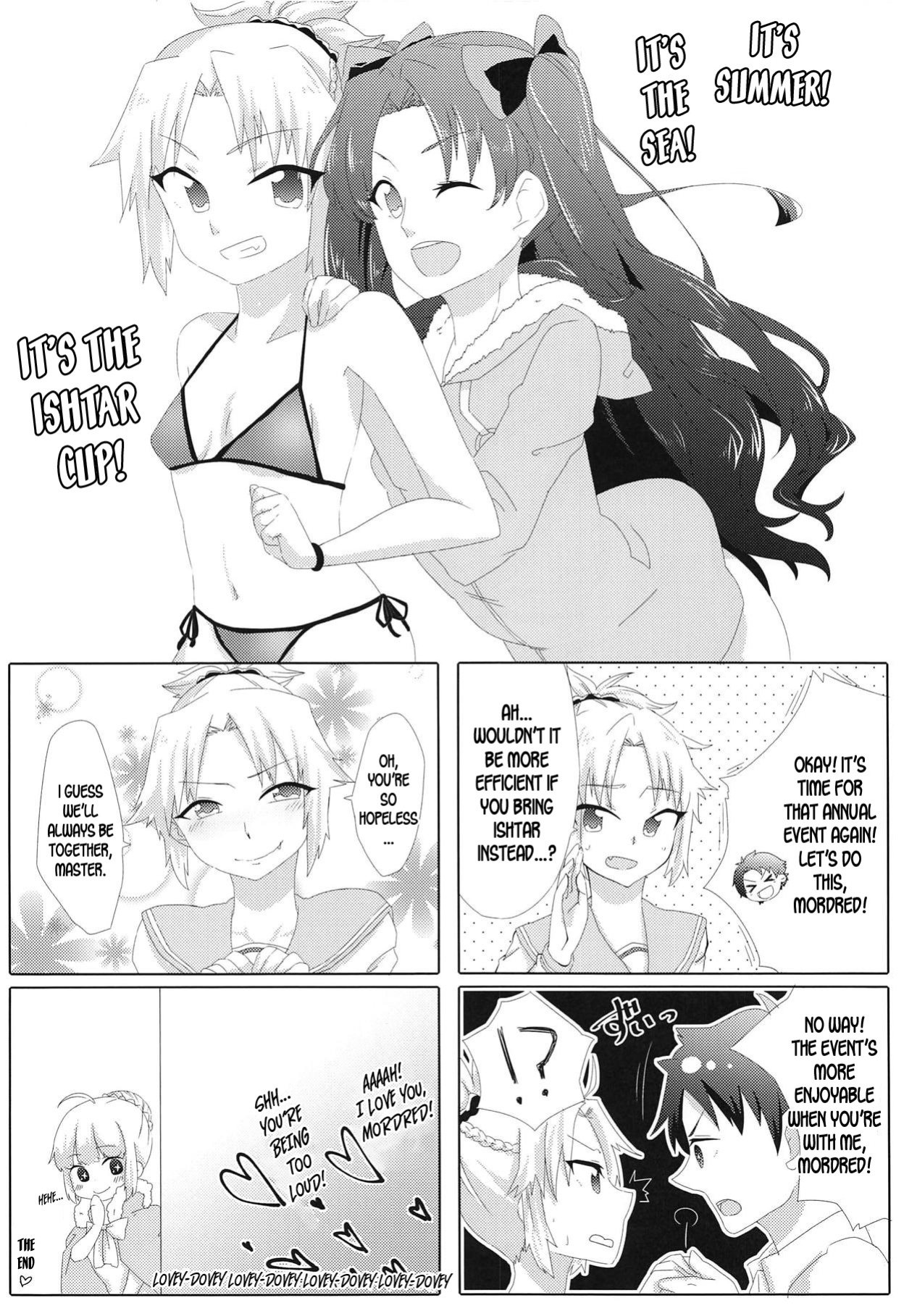 (COMIC1☆14) [Shonnaka-dou (Mitsurugi Tsurugi)] Daisuki Mor-san ~Shudouken wa Ore Hen~ (Fate/Grand Order) [desudesu]