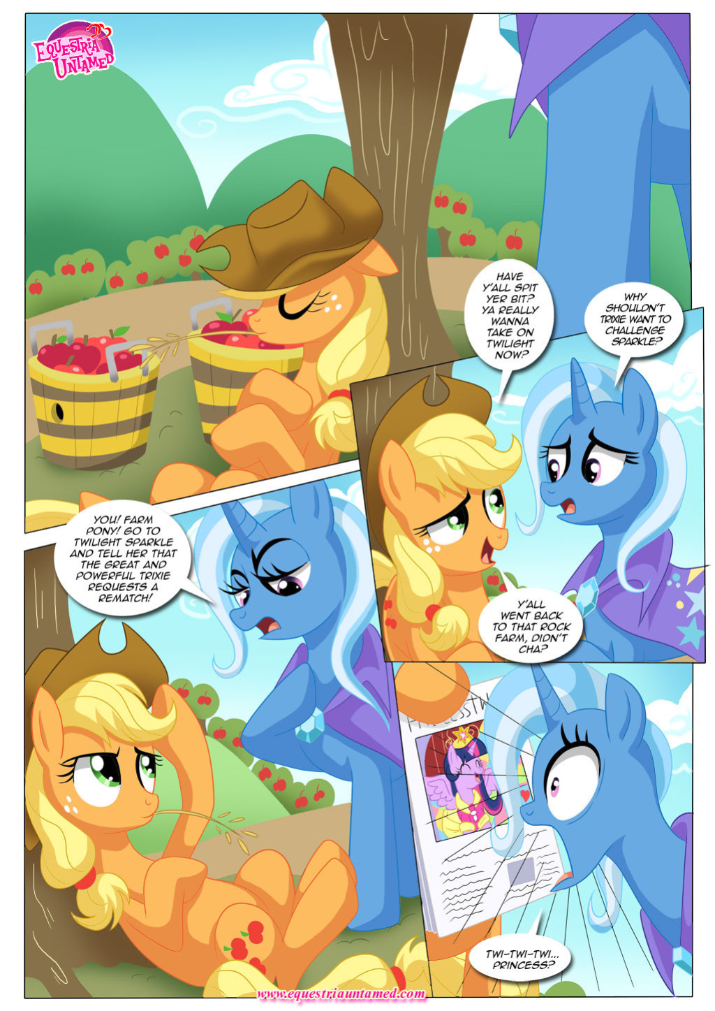 [Palcomix] Lending A Helping Hoof | (My Little Pony: Friendship is Magic)