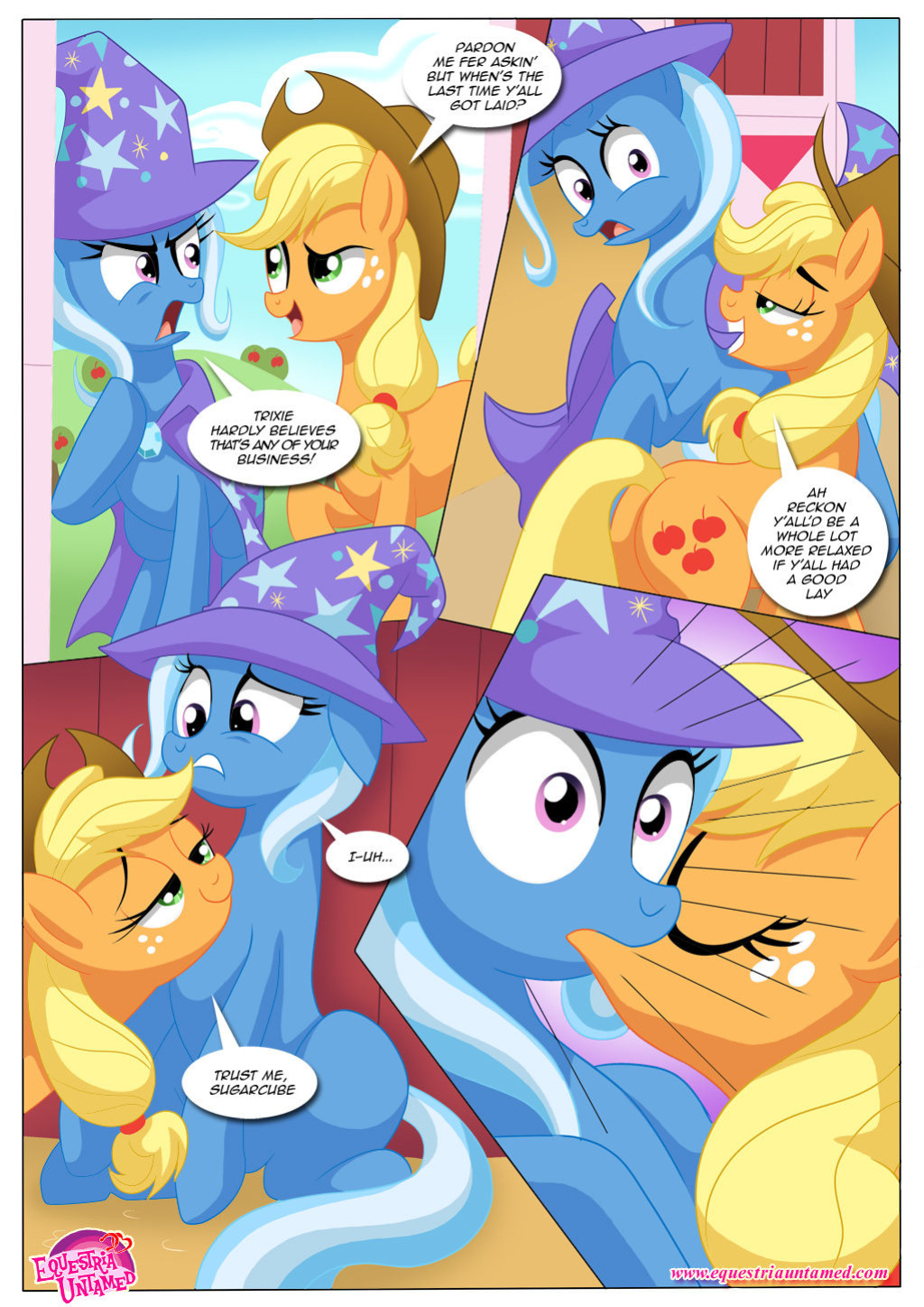 [Palcomix] Lending A Helping Hoof | (My Little Pony: Friendship is Magic)