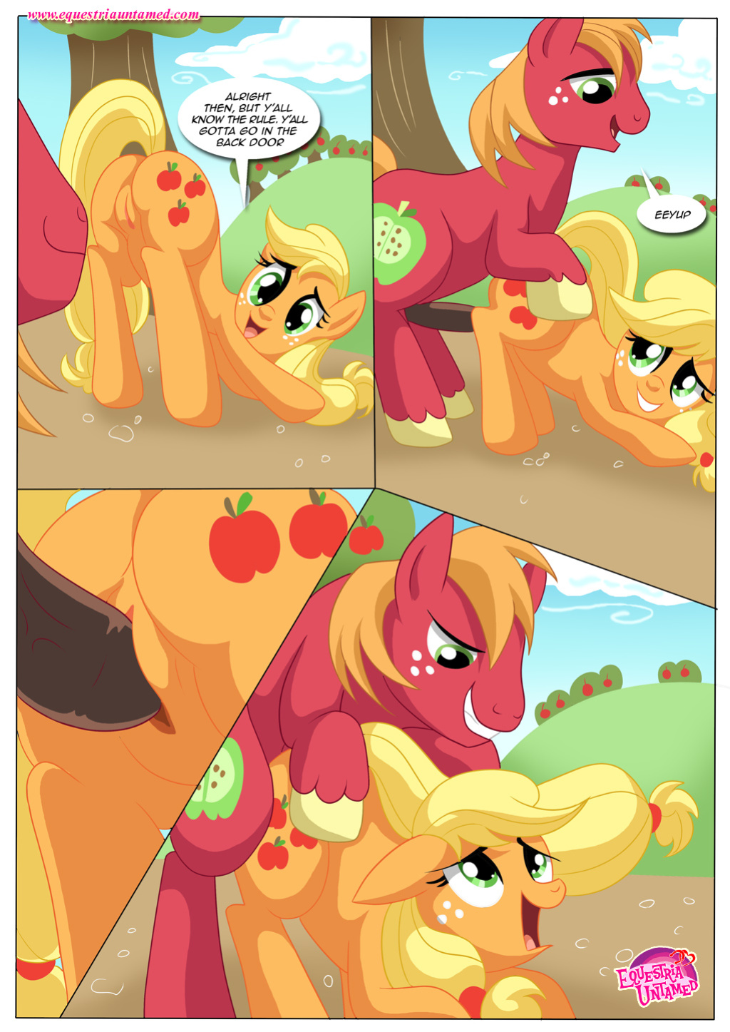 [Palcomix] Lending A Helping Hoof | (My Little Pony: Friendship is Magic)