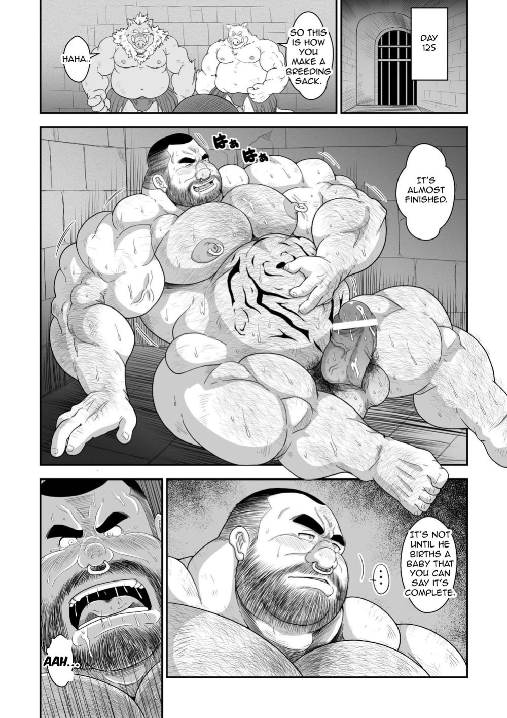 [Bear Tail (Chobikuma)] Buta no Harami Bukuro | Pig's Breeding Sack [Gachidebu]