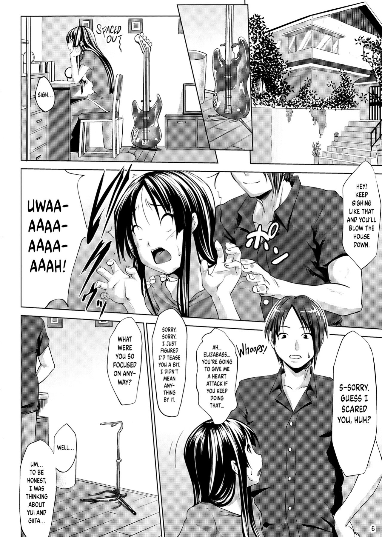 [Nanatsu no Kagiana (Nanakagi Satoshi)] SukiSuki ☆ Elizabeth | Lovey Dovey With Elizabass (K-ON!) [head empty]