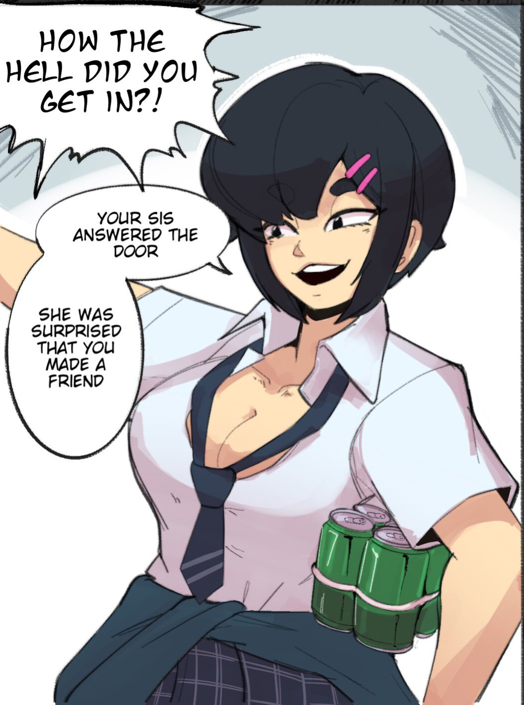 [NudieDoodles] High School Days