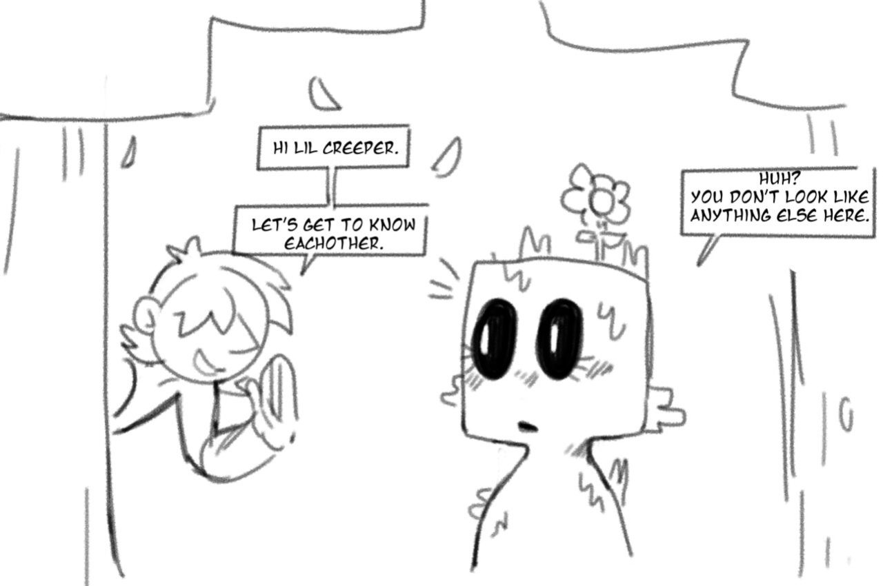 [lilmoonie] Creeper (Minecraft)