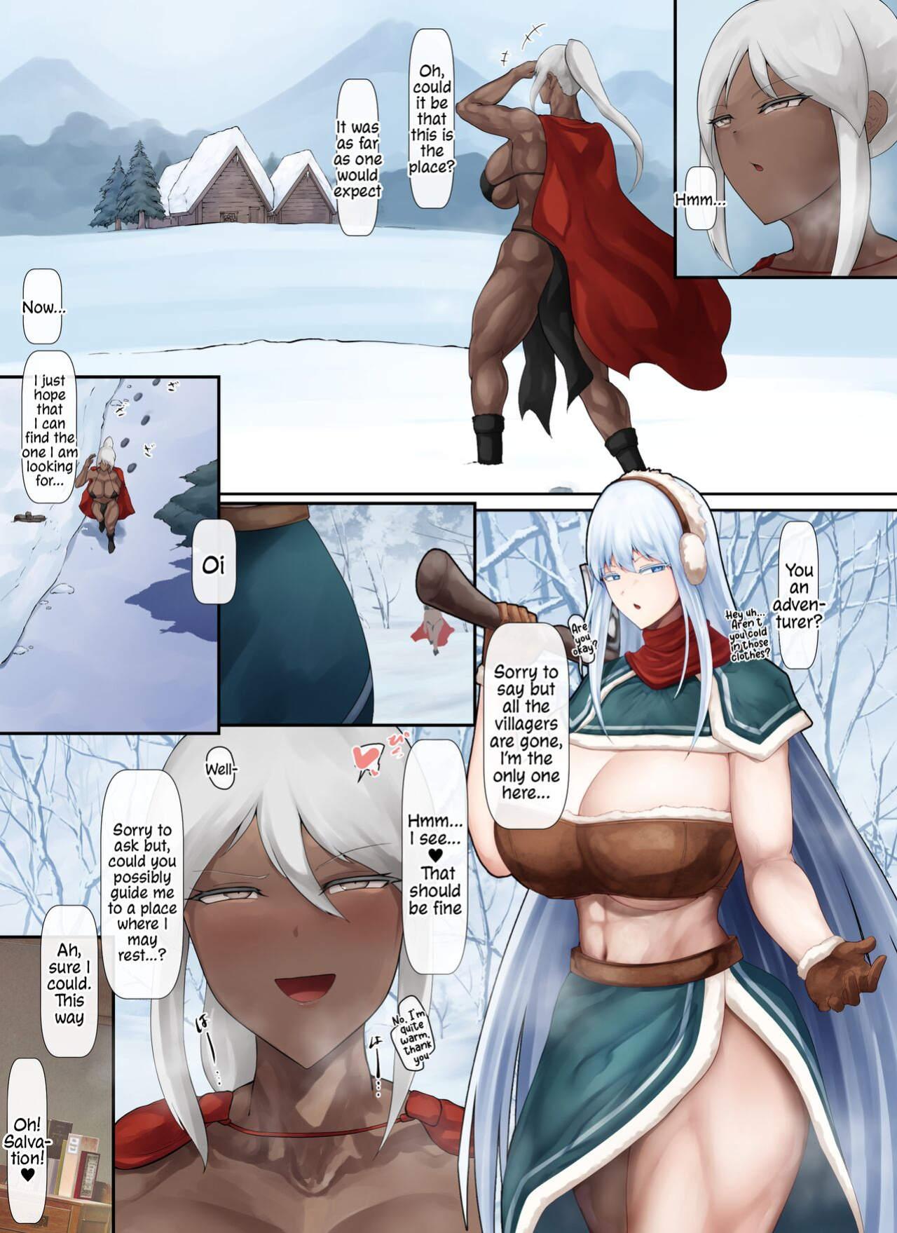 [Sirosoil] Futa Senshichou No Yome Sagushi 1 | The Futanari Chieftess Wants A Wife 1 [Mr_Person]