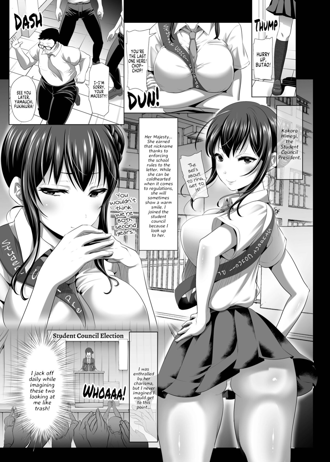 [Studio Diamond (Nemui Neru)] Herikudarasetekudasai, Butao-sama | Would You Allow Us to Degrade Ourselves for You, Master Butao [FuDeORS]