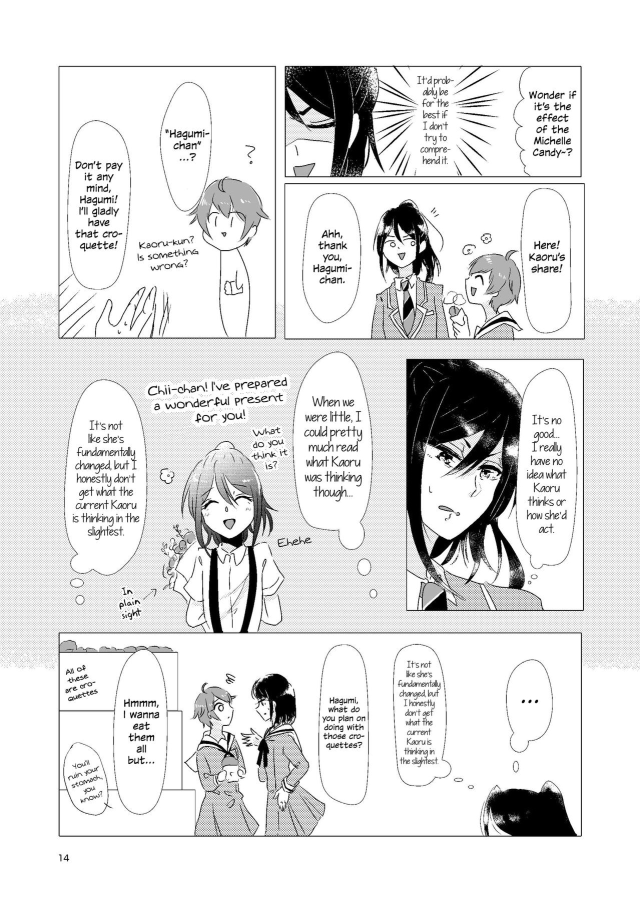 (BanG Dreamer's Party! 4th STAGE) [Minudorikan (Minu)] Watashi ga Chisato de Watashi ga Kaoru de. | I'm Chisato. And I'm Kaoru. (BanG Dream!) {WSDHANS}