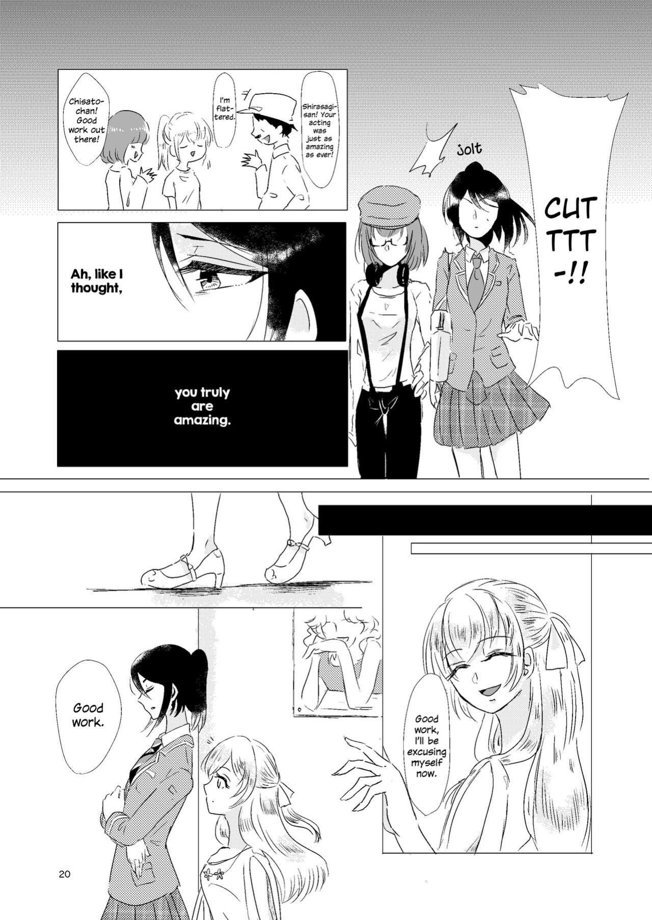 (BanG Dreamer's Party! 4th STAGE) [Minudorikan (Minu)] Watashi ga Chisato de Watashi ga Kaoru de. | I'm Chisato. And I'm Kaoru. (BanG Dream!) {WSDHANS}