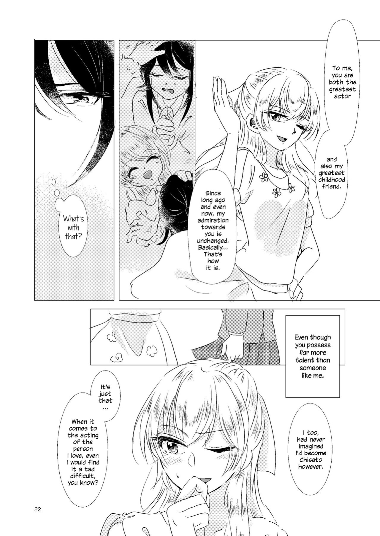 (BanG Dreamer's Party! 4th STAGE) [Minudorikan (Minu)] Watashi ga Chisato de Watashi ga Kaoru de. | I'm Chisato. And I'm Kaoru. (BanG Dream!) {WSDHANS}
