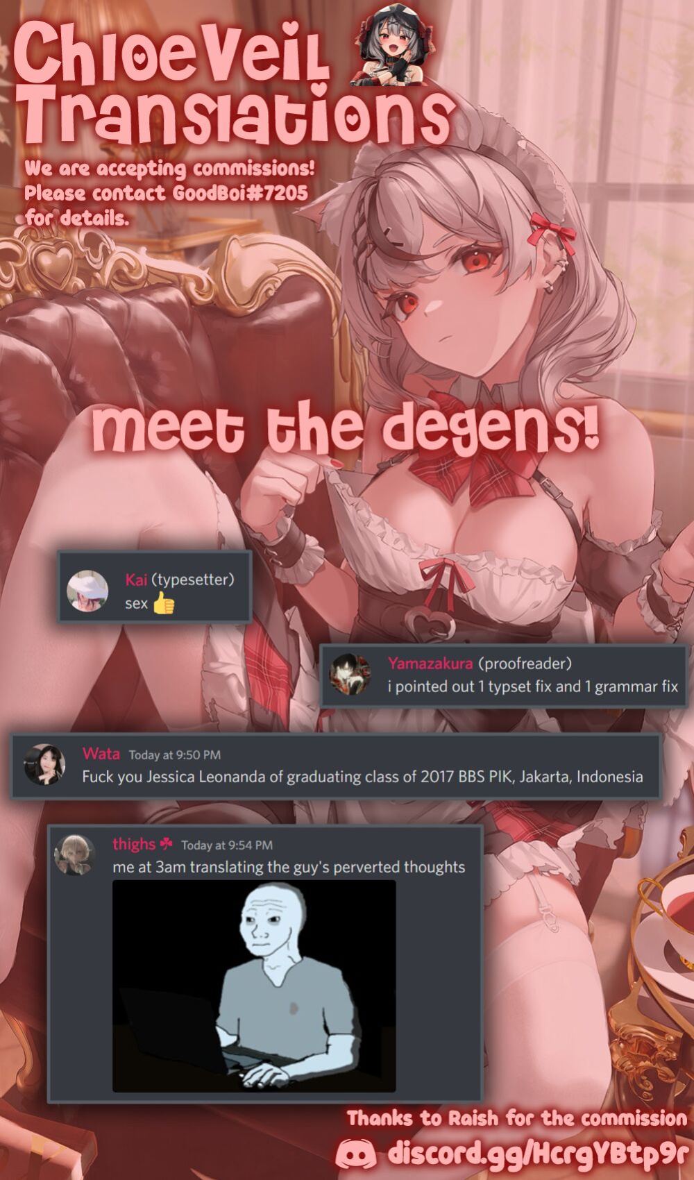 [antyuumosaku (malcorond)] Seishidouin no Oshigoto 4 | Sex Instructor 4 [CHLOEVEIL]