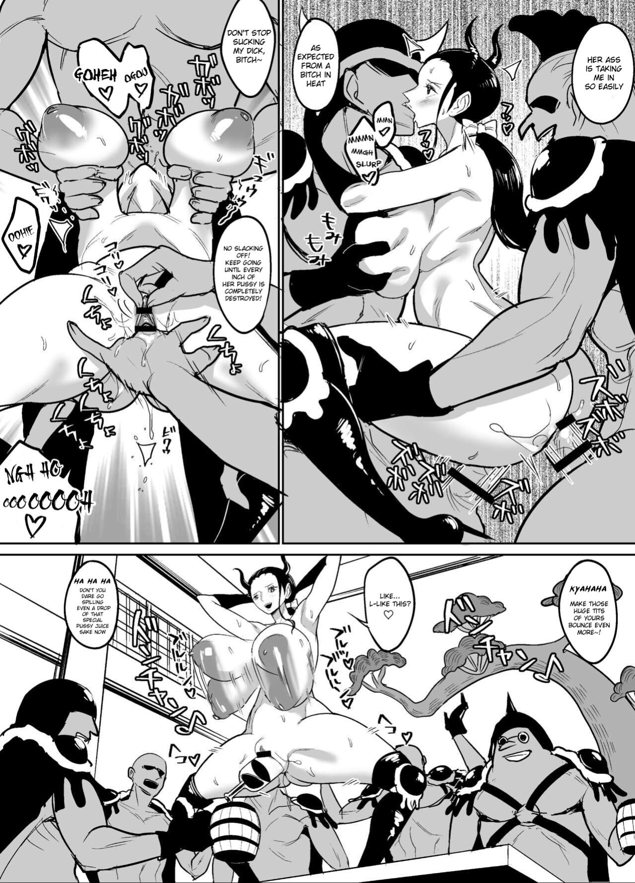 [Hamiltan] Onigashima Sennyuu Hen | Onigashima Infiltration (One Piece)