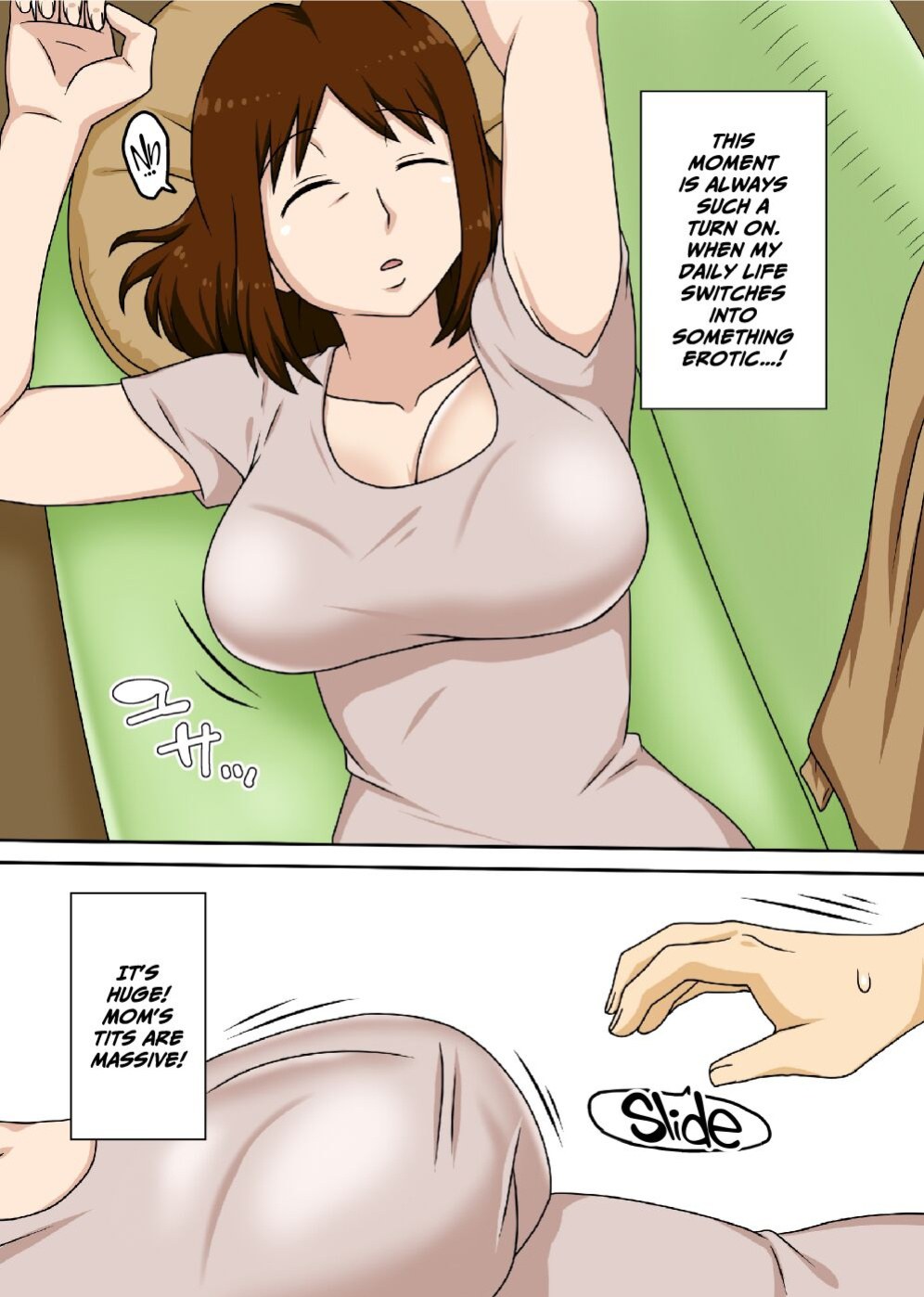 [Freehand Tamashii (DT Hone)] Toiu wake de Kaa-san to Tada Tada Itonamu | That's Why I Just Do My Work with Mom [CulturedCommissions]