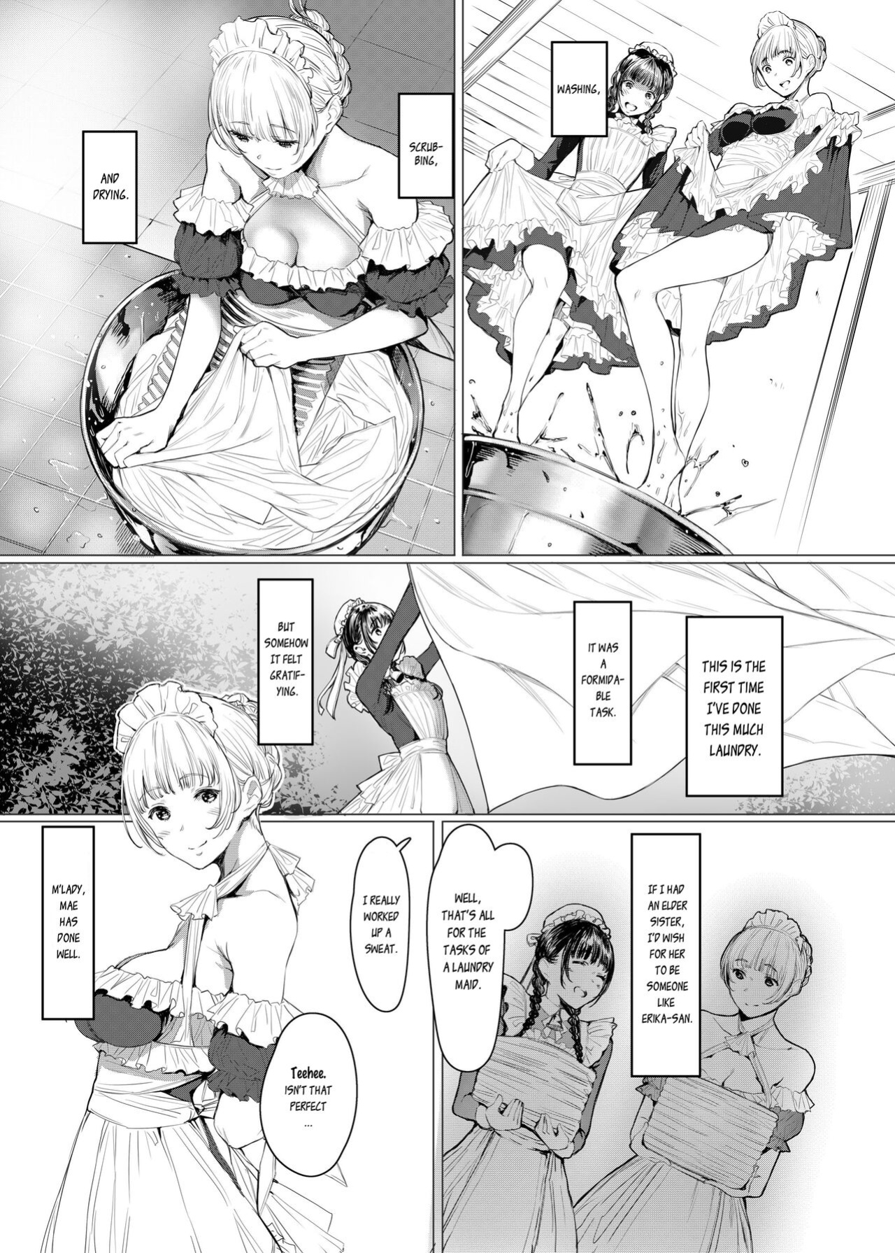 (C96) [Kuragamo (Tukinowagamo)] SWAN MAID ACADEMY [DevilDongTL]