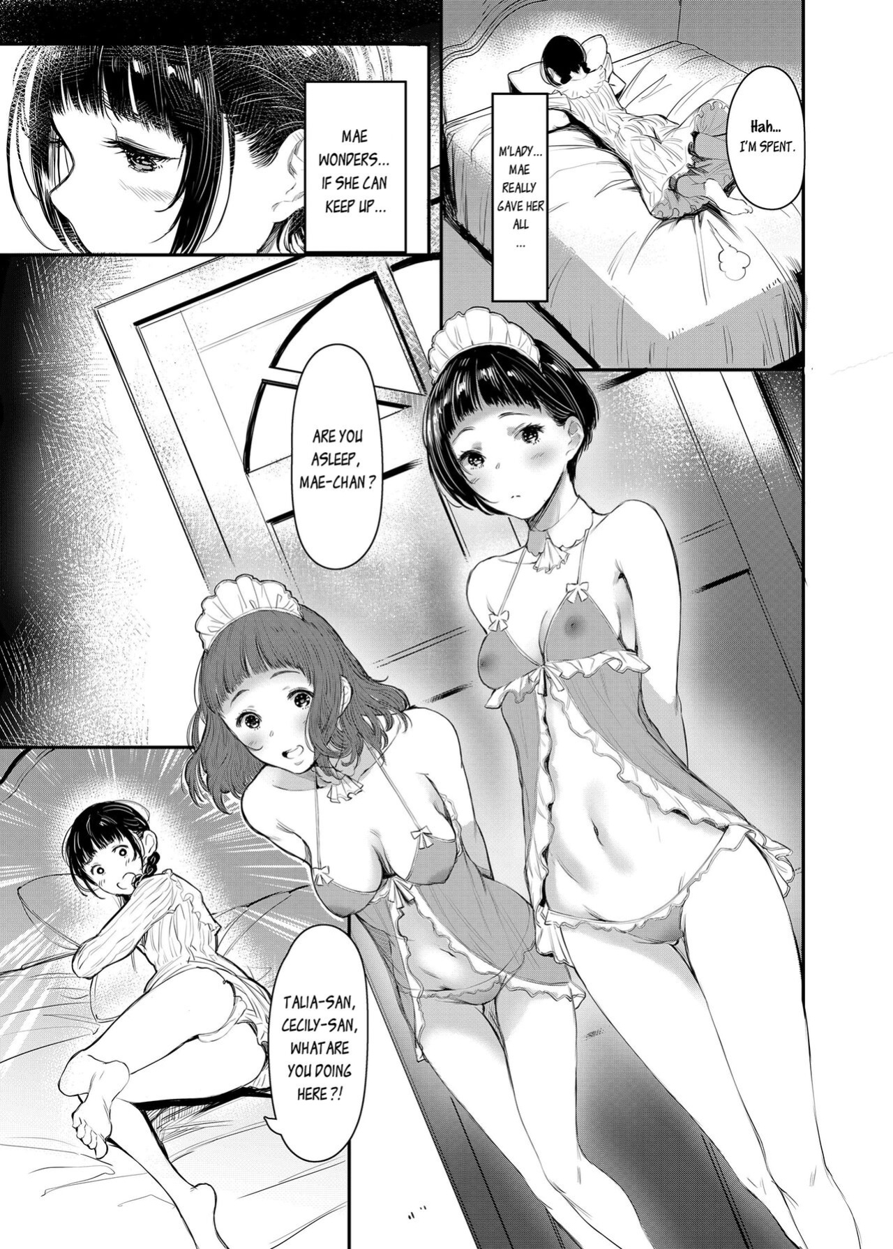 (C96) [Kuragamo (Tukinowagamo)] SWAN MAID ACADEMY [DevilDongTL]
