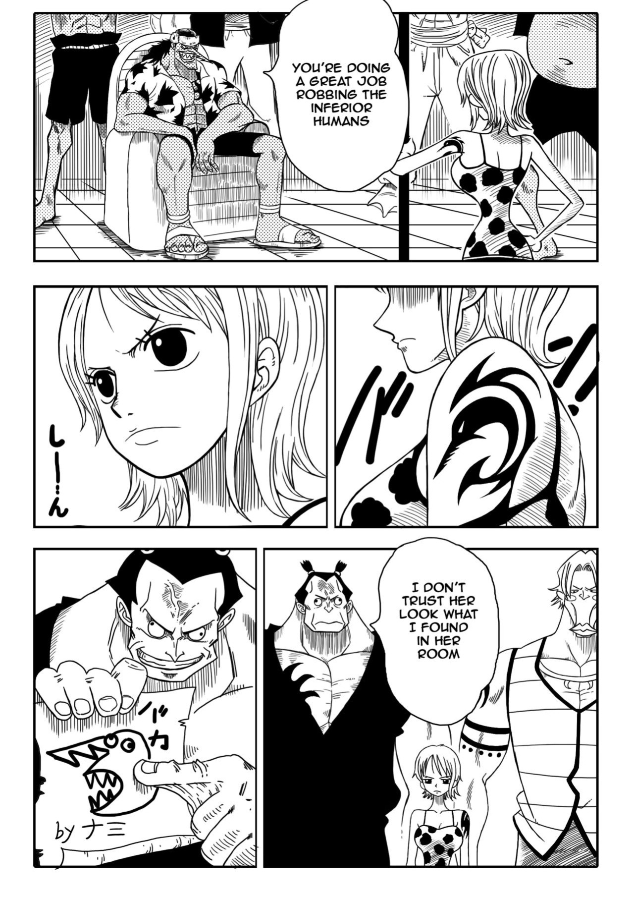 [YamamotoDoujinshi] NAMI VS ARLONG