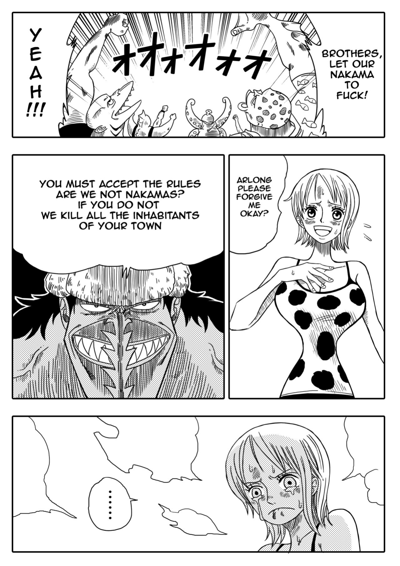 [YamamotoDoujinshi] NAMI VS ARLONG