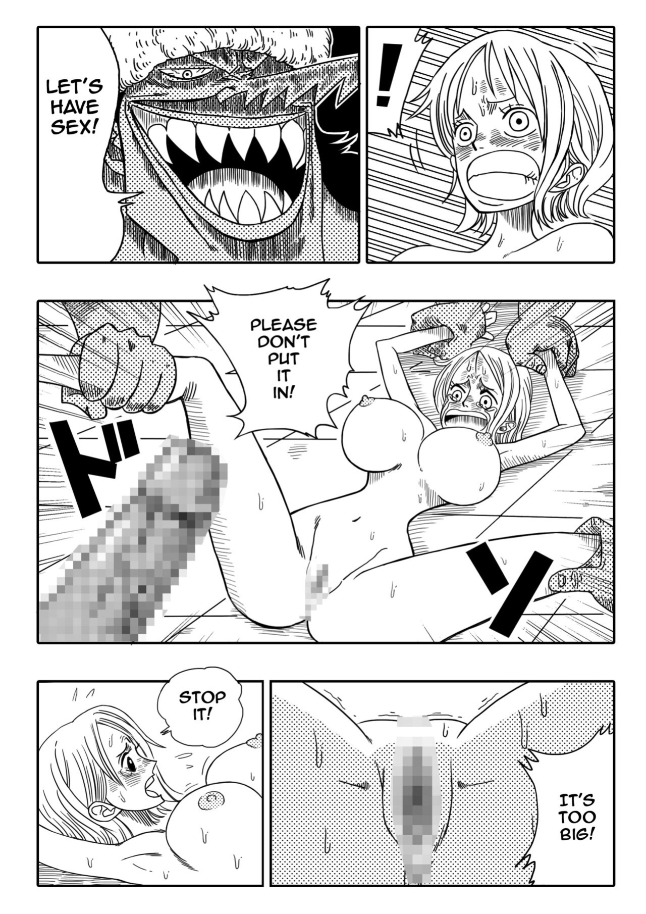 [YamamotoDoujinshi] NAMI VS ARLONG