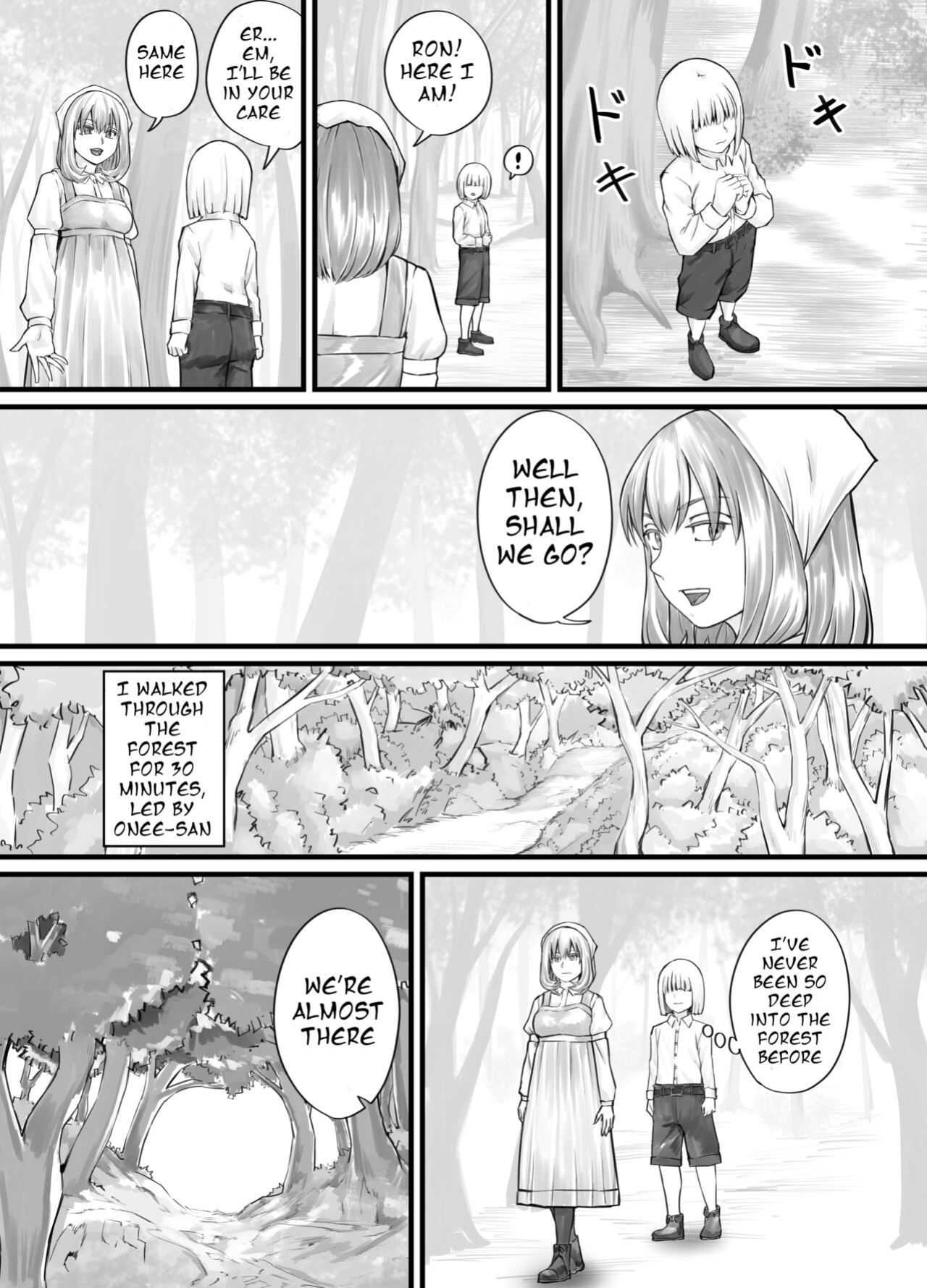 [DODOMESU3SEI] お姉さんにおしっこを見せてもらえる漫画 ch.1-6 (English Version）(Pixiv Fanbox)