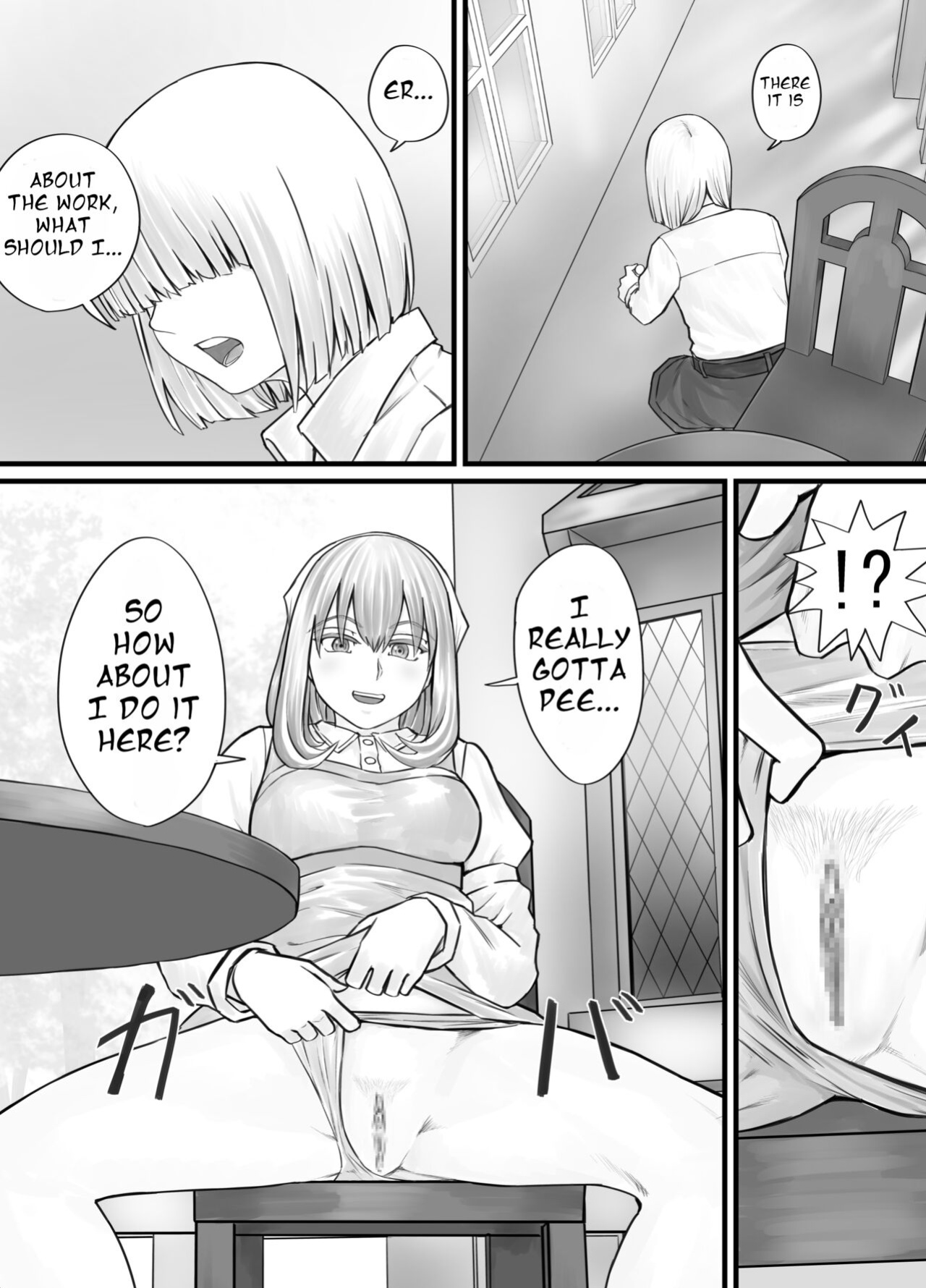 [DODOMESU3SEI] お姉さんにおしっこを見せてもらえる漫画 ch.1-6 (English Version）(Pixiv Fanbox)