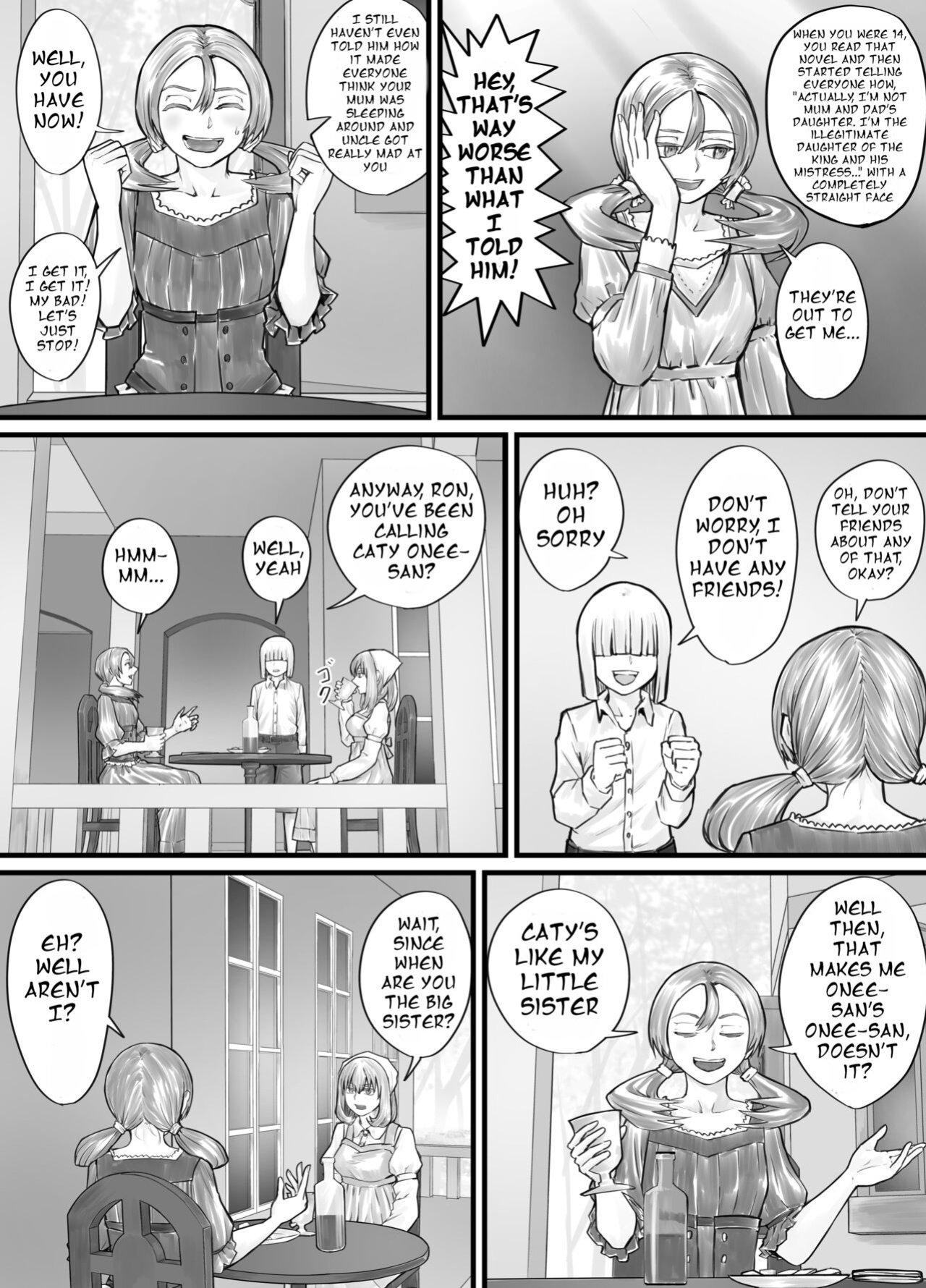 [DODOMESU3SEI] お姉さんにおしっこを見せてもらえる漫画 ch.1-6 (English Version）(Pixiv Fanbox)