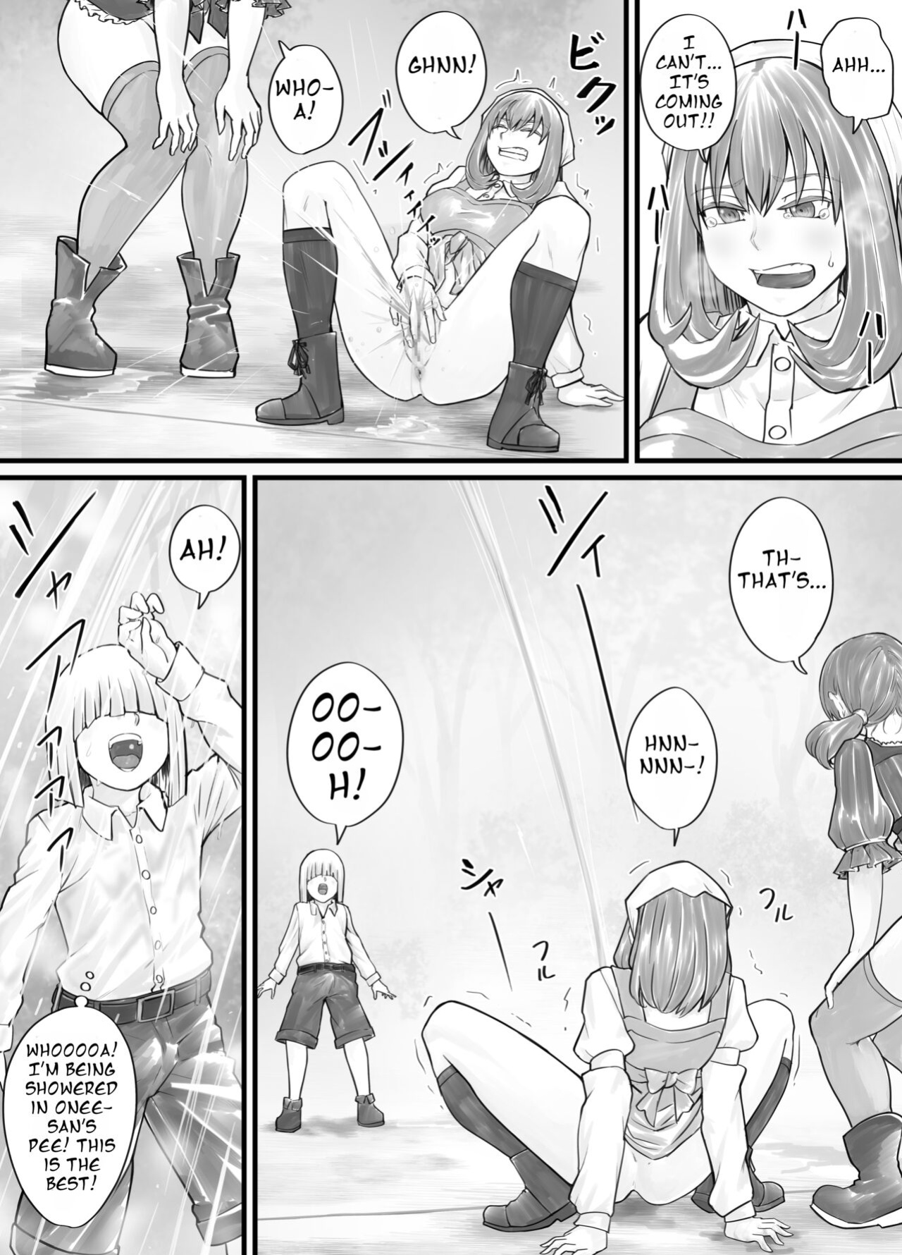 [DODOMESU3SEI] お姉さんにおしっこを見せてもらえる漫画 ch.1-6 (English Version）(Pixiv Fanbox)