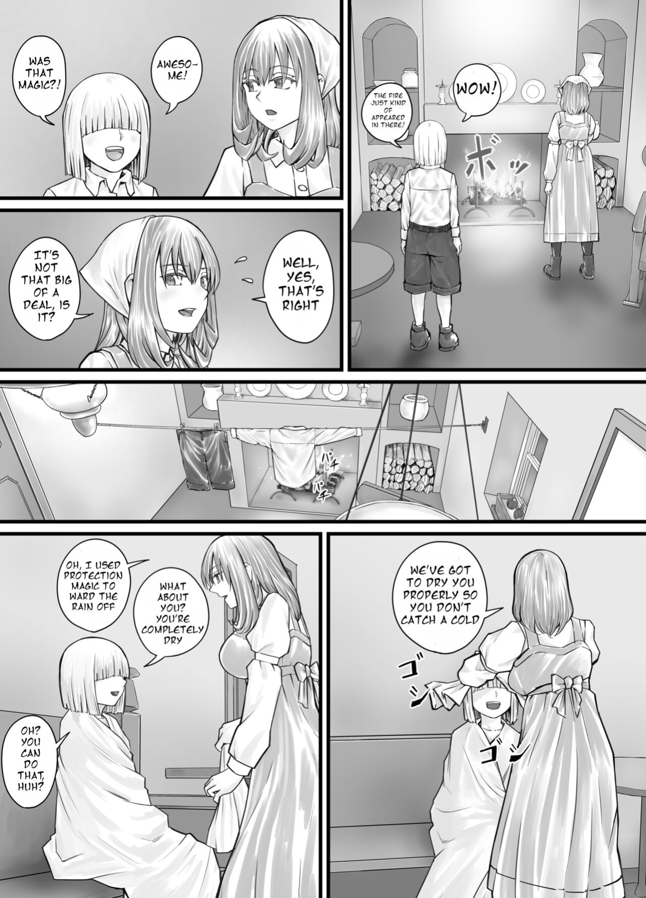 [DODOMESU3SEI] お姉さんにおしっこを見せてもらえる漫画 ch.1-6 (English Version）(Pixiv Fanbox)