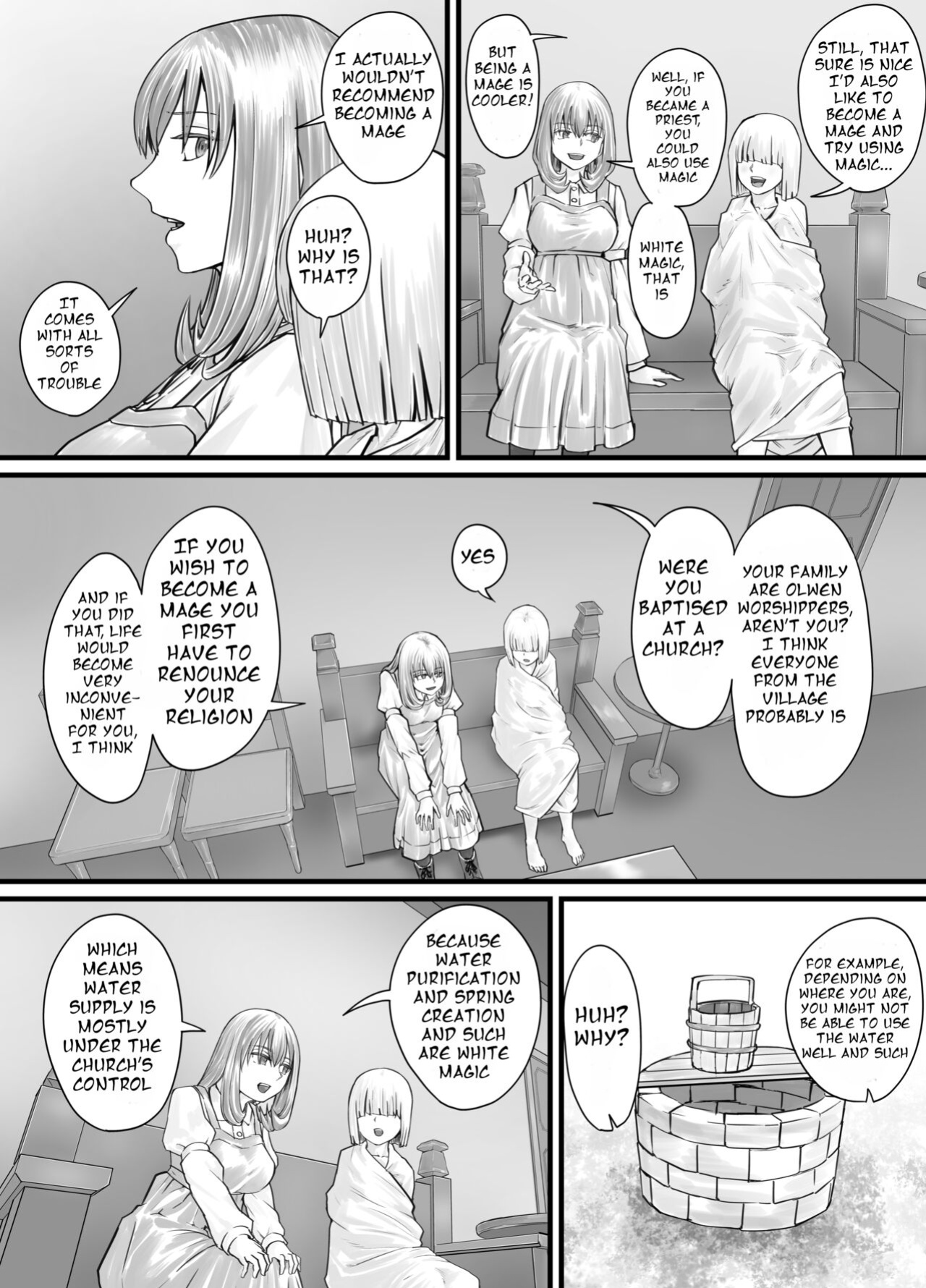 [DODOMESU3SEI] お姉さんにおしっこを見せてもらえる漫画 ch.1-6 (English Version）(Pixiv Fanbox)