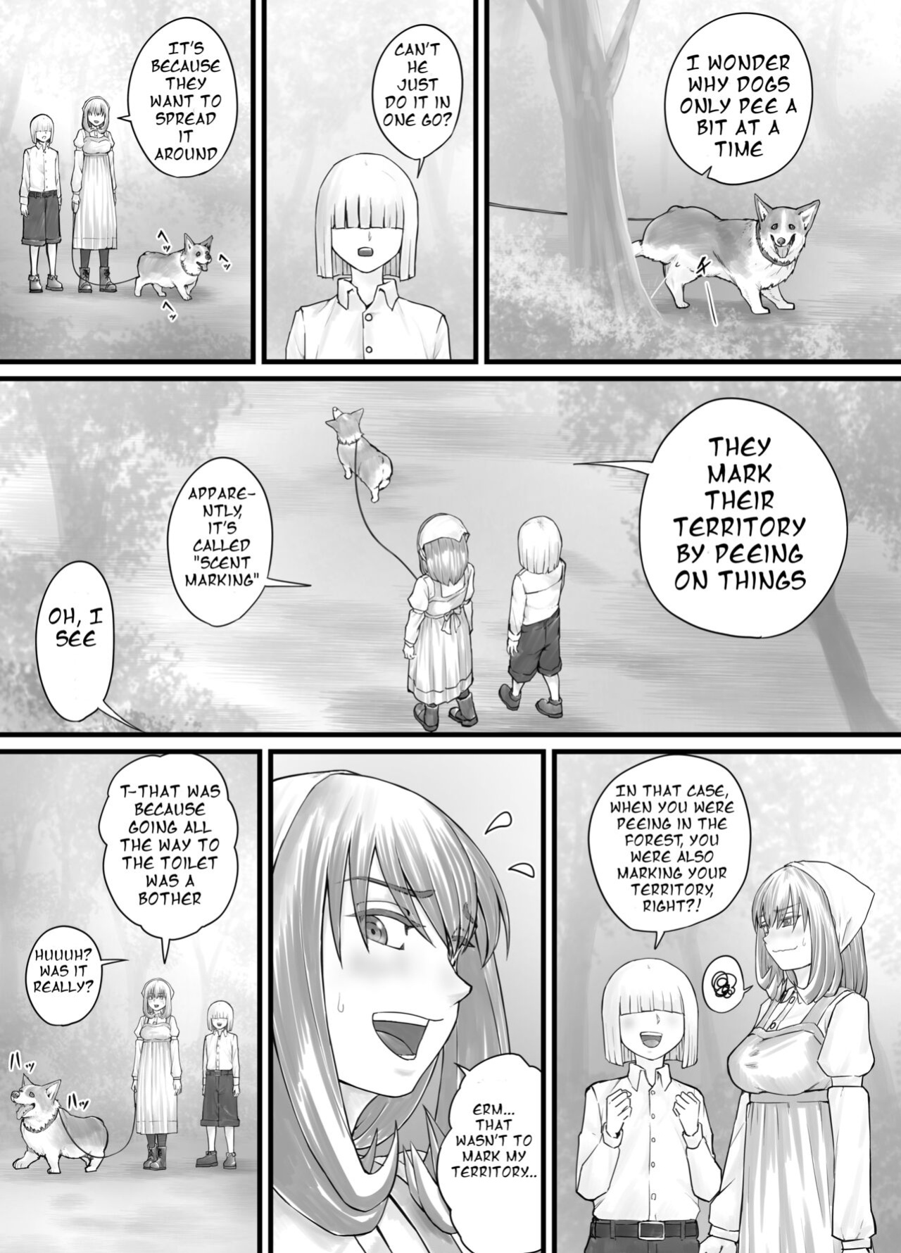 [DODOMESU3SEI] お姉さんにおしっこを見せてもらえる漫画 ch.1-6 (English Version）(Pixiv Fanbox)
