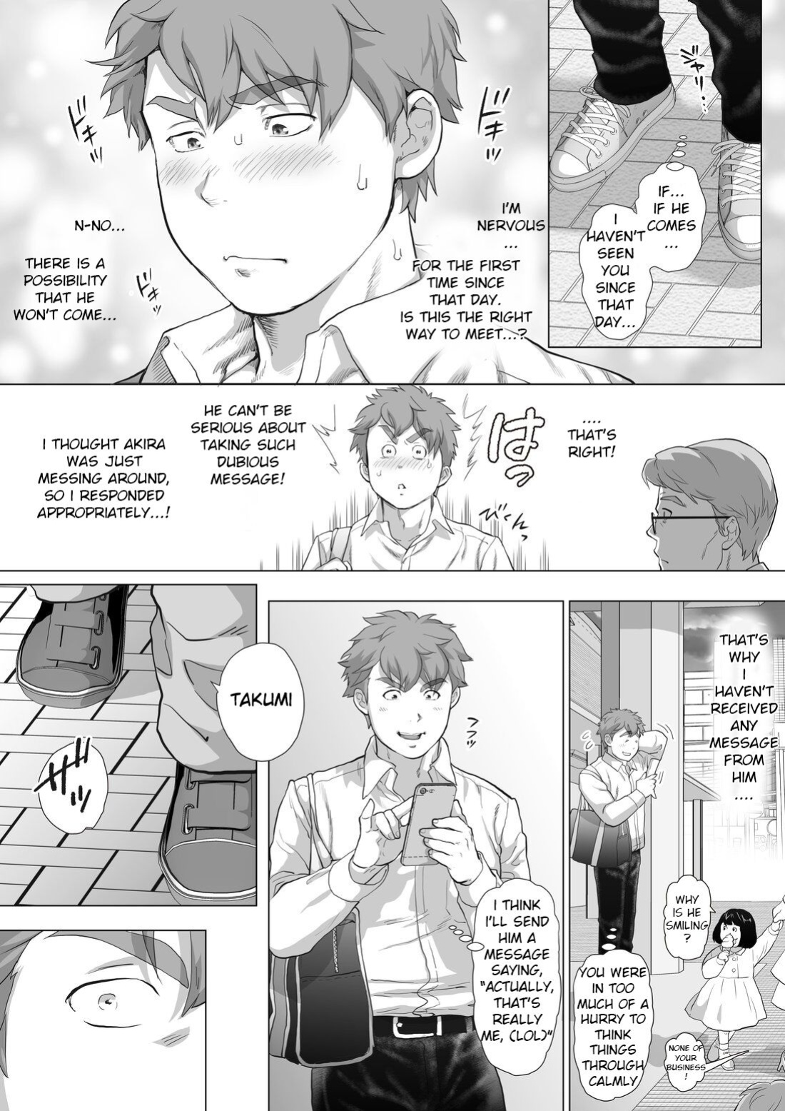 [Ochaocha Honpo (Chabashira Tatsukichi)] Tomodachi no Otou-san ~Takumi no Sekkyou Hen~ | Friend's Dad ~Takumi's Sermon Edition~ Ch. 10