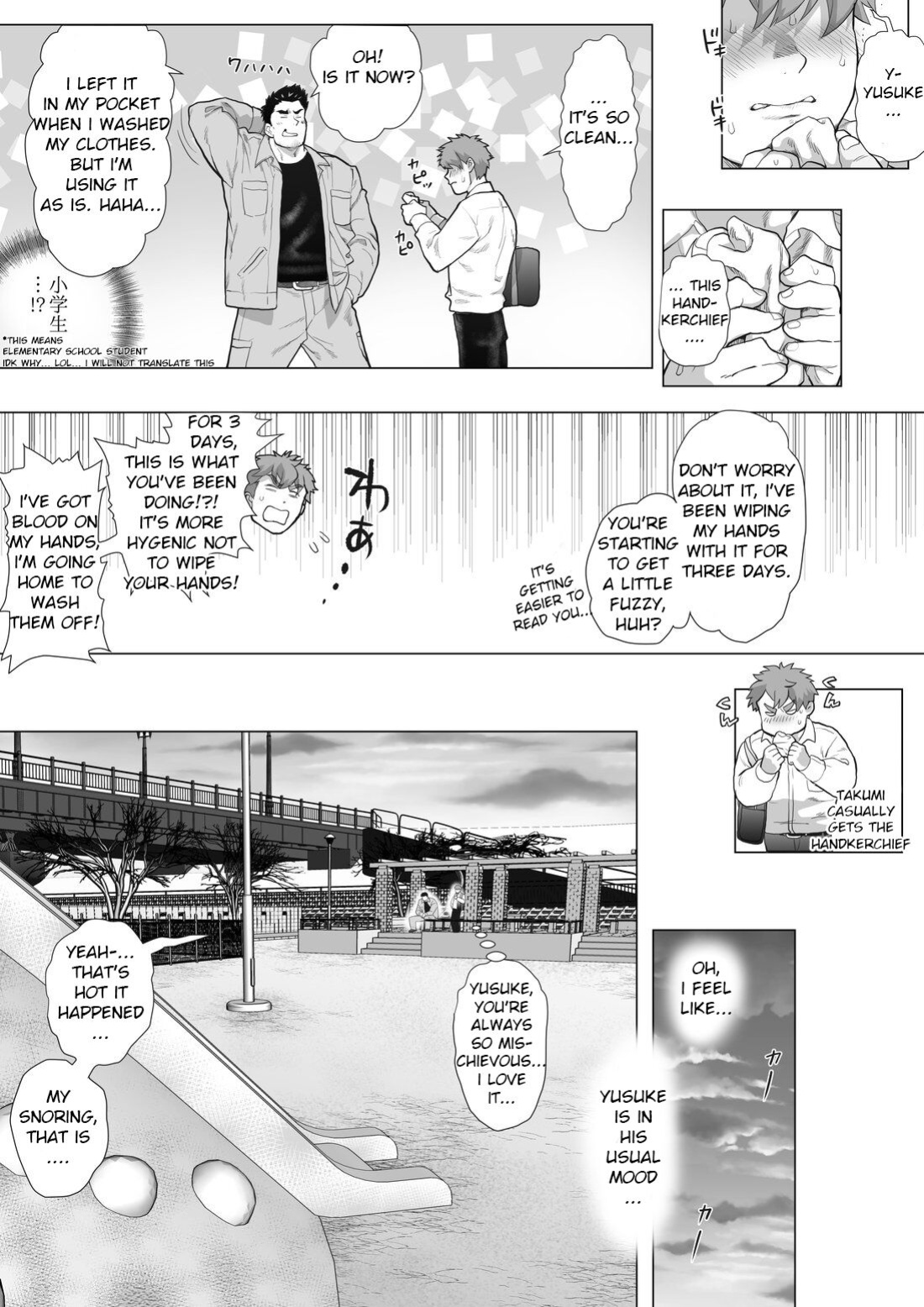 [Ochaocha Honpo (Chabashira Tatsukichi)] Tomodachi no Otou-san ~Takumi no Sekkyou Hen~ | Friend's Dad ~Takumi's Sermon Edition~ Ch. 10