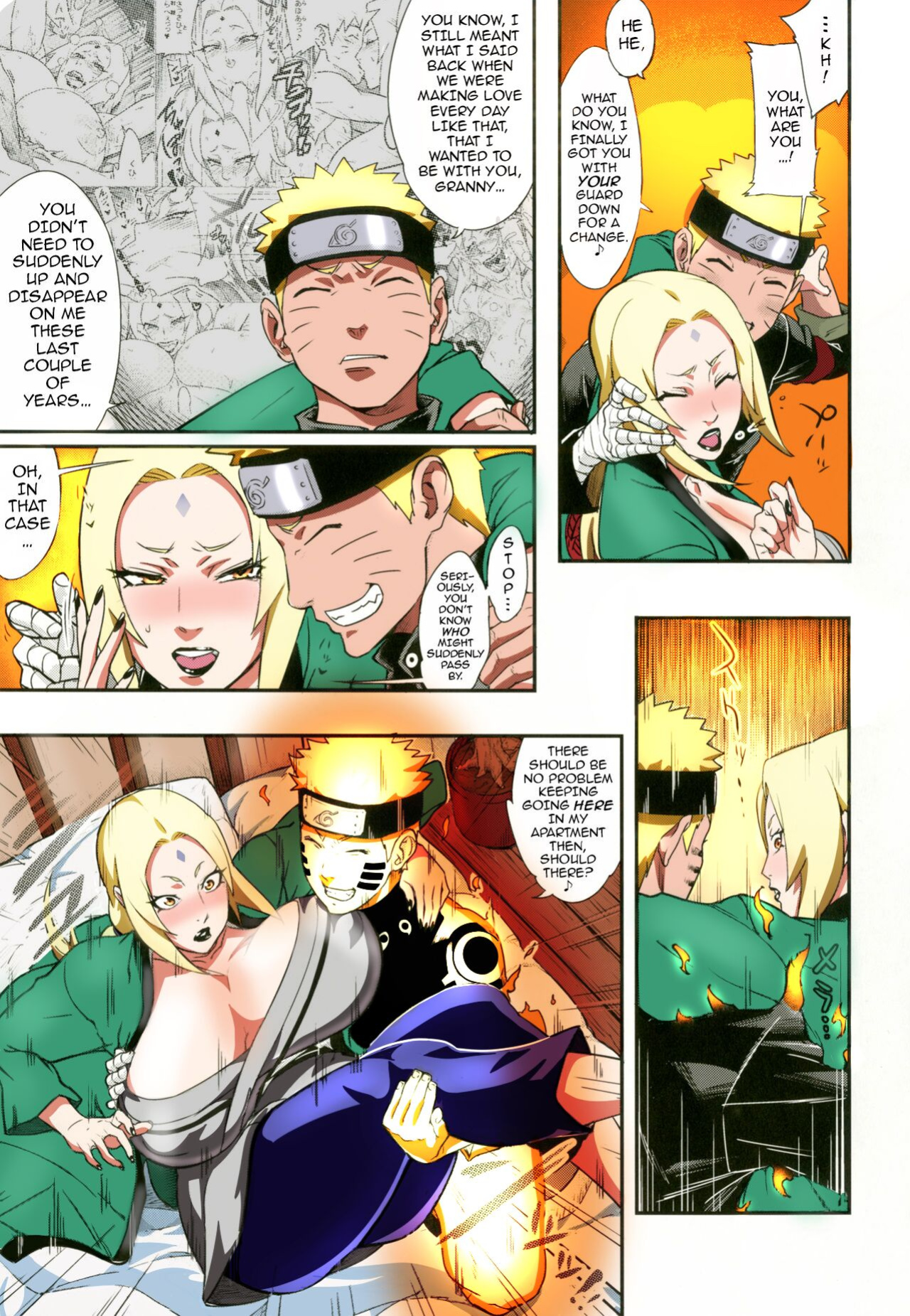 [Aroma Gaeru (Numahana)] Jukumitsuki Intouden 2 | Debauchery of a Mature Honeypot Princess Ch 2 (Naruto) {darknight} [Colorized]