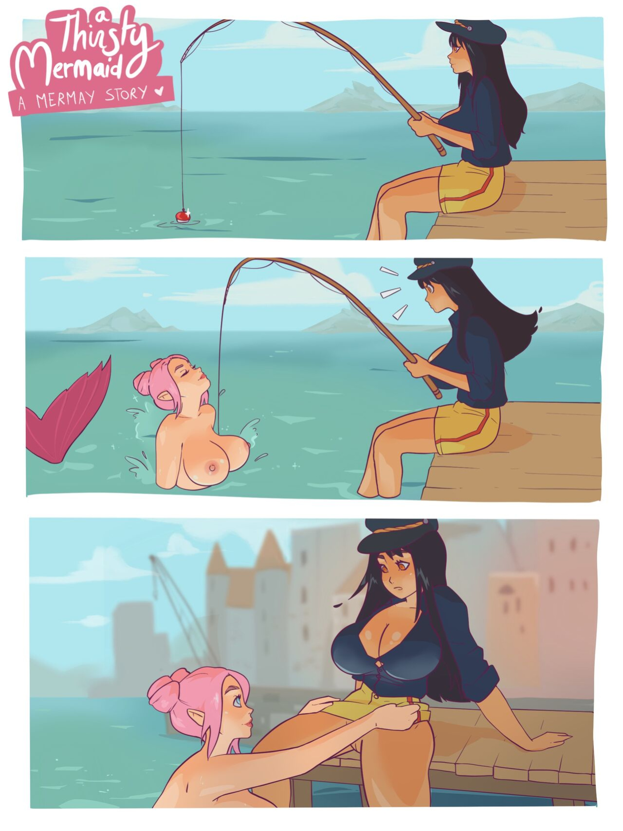 [Hornyx] A Thirsty Mermaid