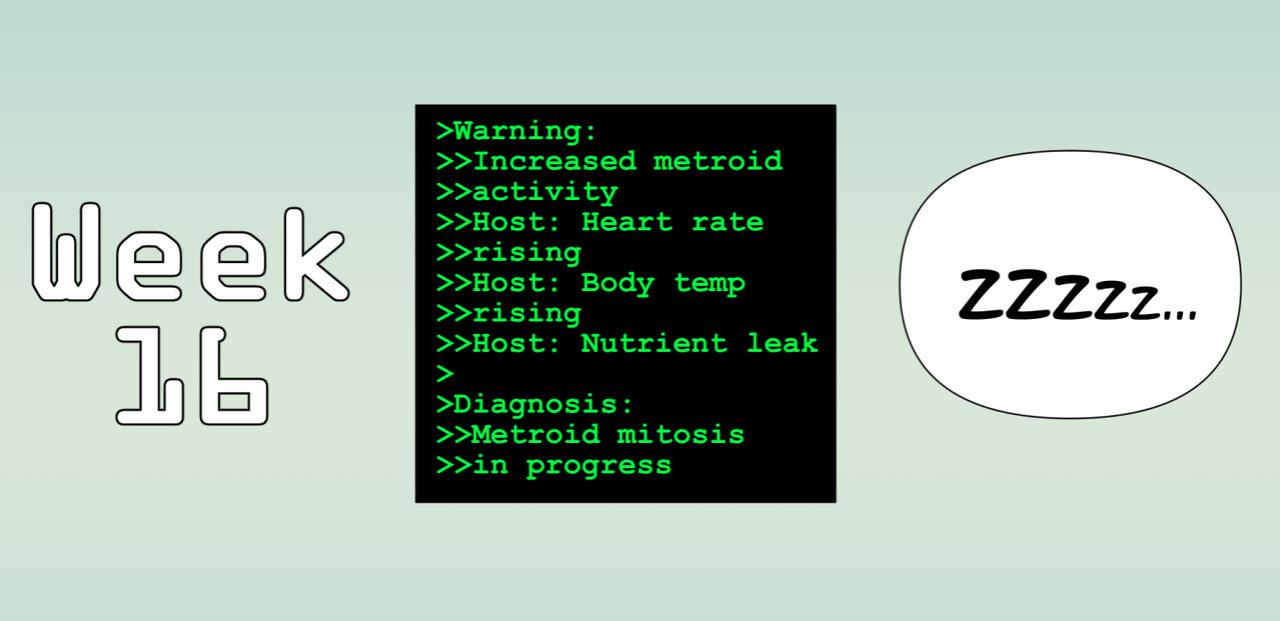 [CoffeeSlice] Samus Pregnancy Log (Metroid) (complete)