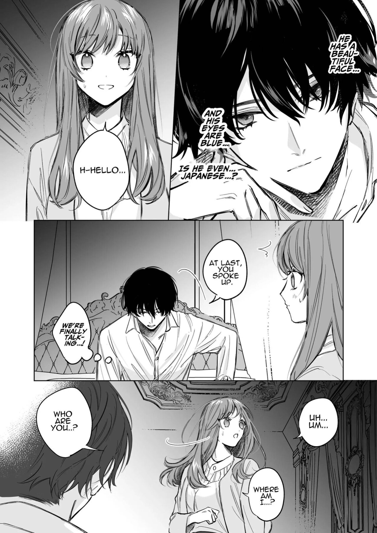 [Haikey (ninako275)] Reitetsu Ouji wa Dekiai no Soshitu ga Aru kamoshirenai | The Cold Hearted Prince May Yet Fall Madly in Love
