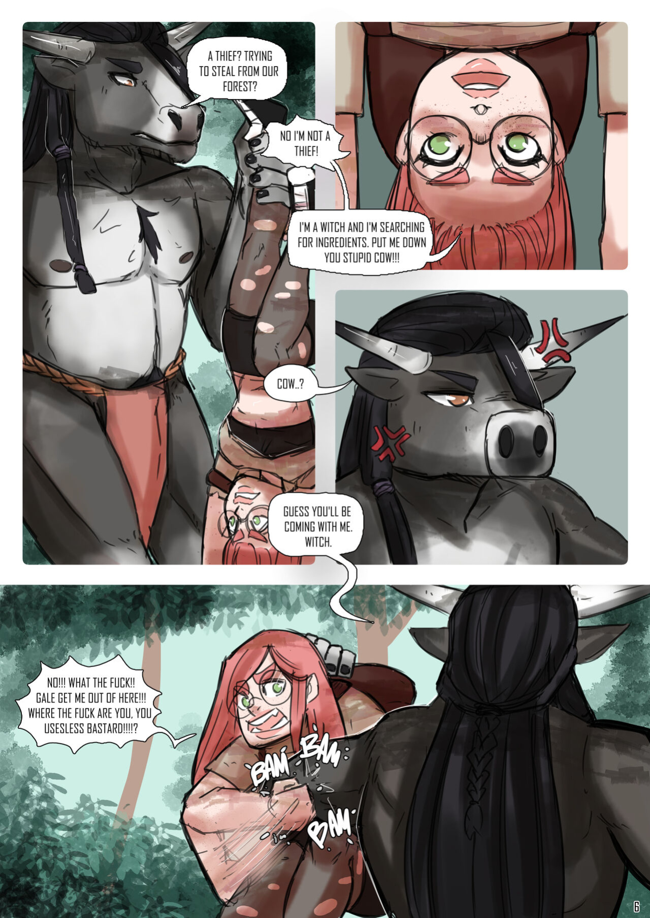 The spilled Cauldron Chapter 1: The Forest