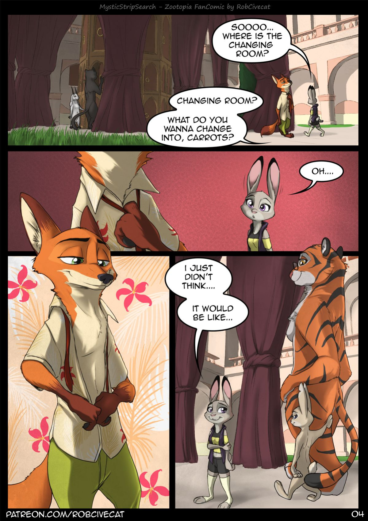 [RobCivecat] Mystic Strip Search (Zootopia)