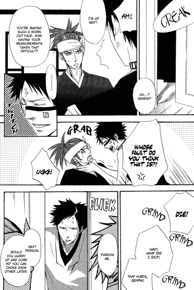 [9sense, Oboreta Slyme (Kuroki Azuma, Sakino Yuuya)] Negative Creep (Bleach) {Arigatomina}
