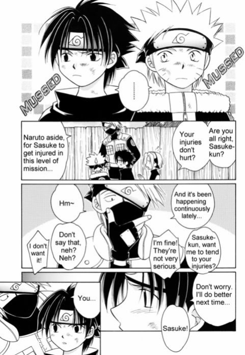 (C61) [Iikamoshinnai (Mizushima Yui, Tsuta Hiroko)] Deep French Kiss (Naruto) [Incomplete]