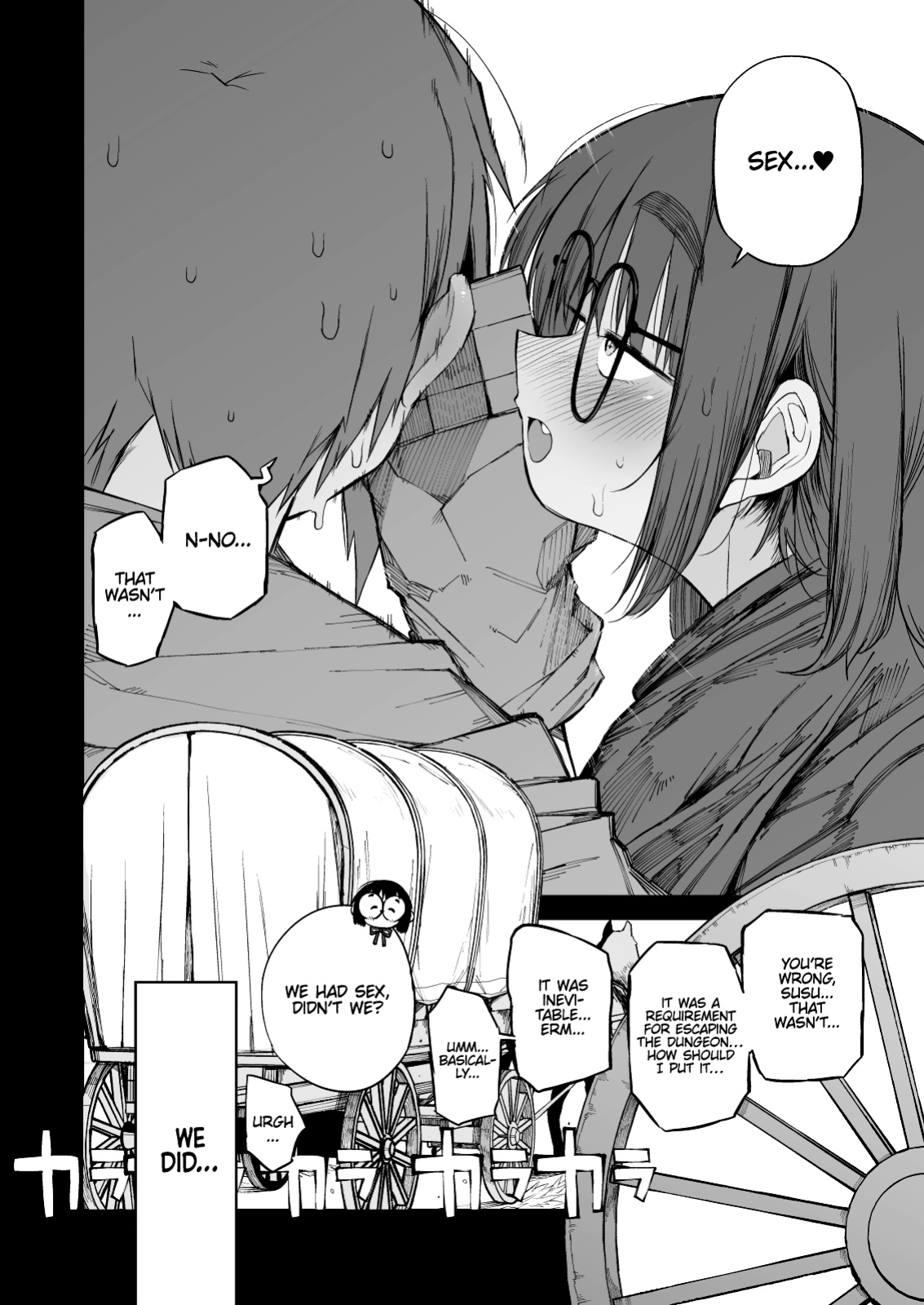 [Naitou2 (F4U)] Renai Kinshi no Yuusha Party ni Mukanai Jimiko no S-kyuu Dosukebe Status | The S-Rank Pervert Status of the Unfit Homely Girl in the Hero Party With a Ban on Love {akanameTL}