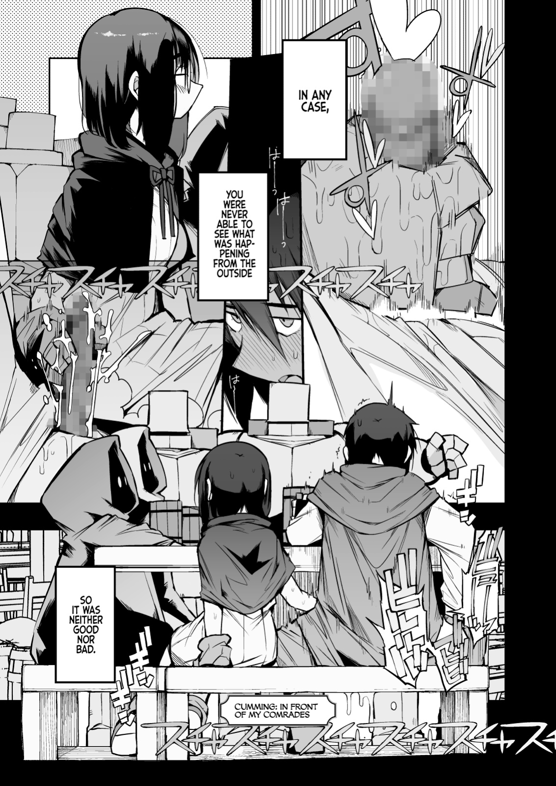 [Naitou2 (F4U)] Renai Kinshi no Yuusha Party ni Mukanai Jimiko no S-kyuu Dosukebe Status | The S-Rank Pervert Status of the Unfit Homely Girl in the Hero Party With a Ban on Love {akanameTL}