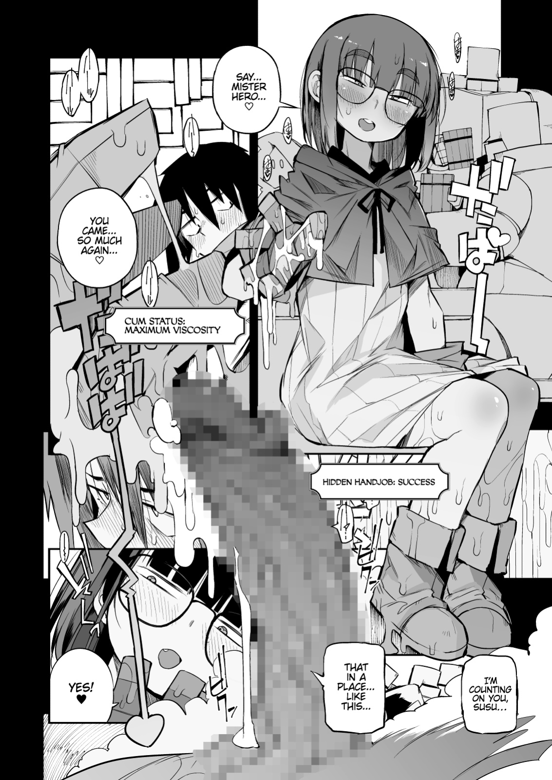 [Naitou2 (F4U)] Renai Kinshi no Yuusha Party ni Mukanai Jimiko no S-kyuu Dosukebe Status | The S-Rank Pervert Status of the Unfit Homely Girl in the Hero Party With a Ban on Love {akanameTL}